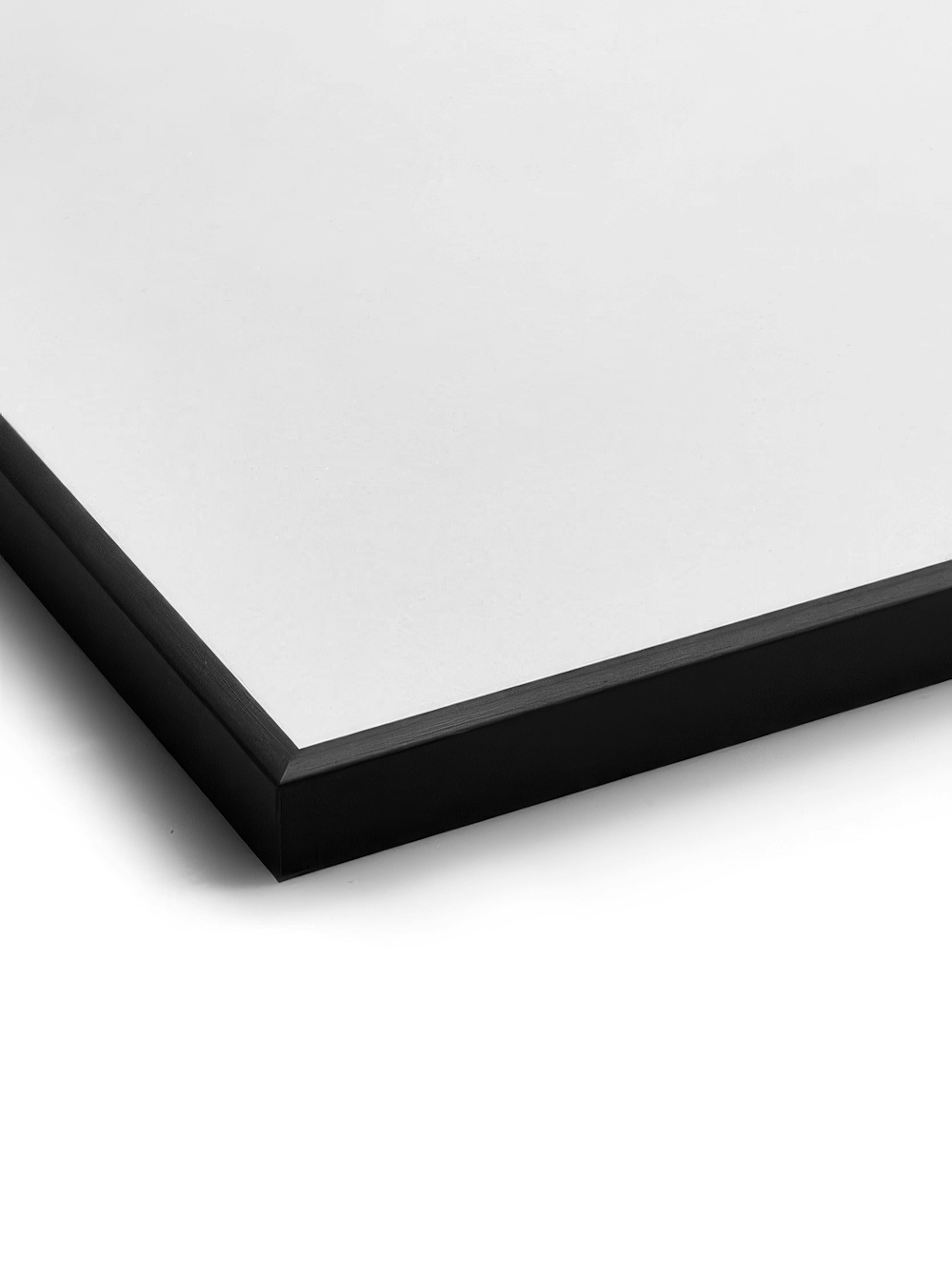 Cornice in metallo nero 21x30 cm (A4) thumbnail