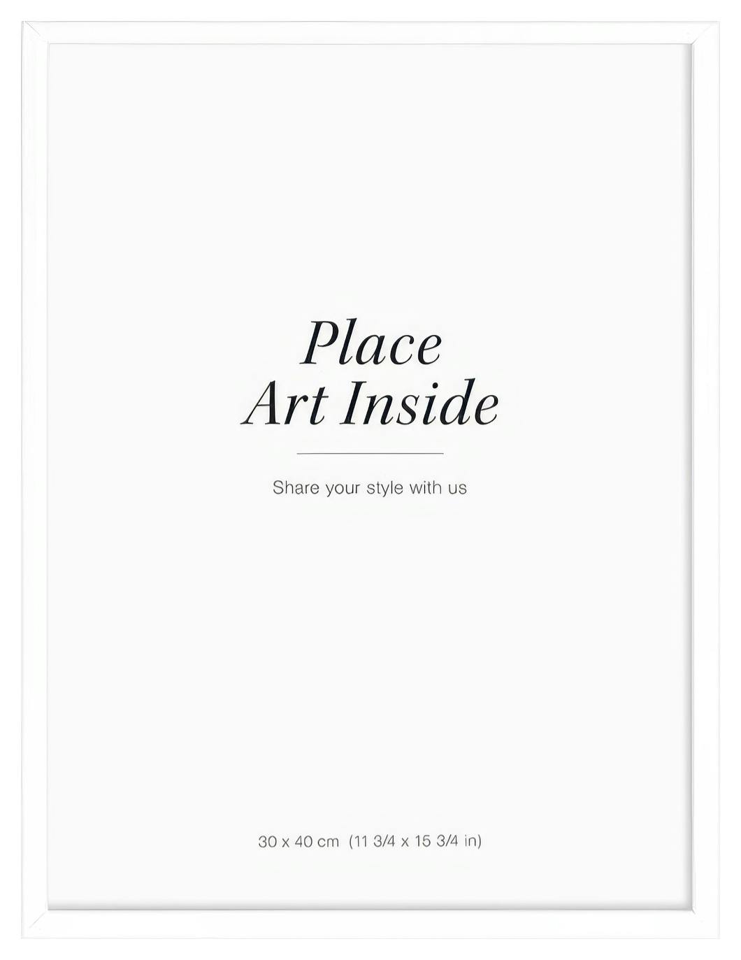 Fotolijst wit 30x40 cm (30x40 cm) - Poster Store