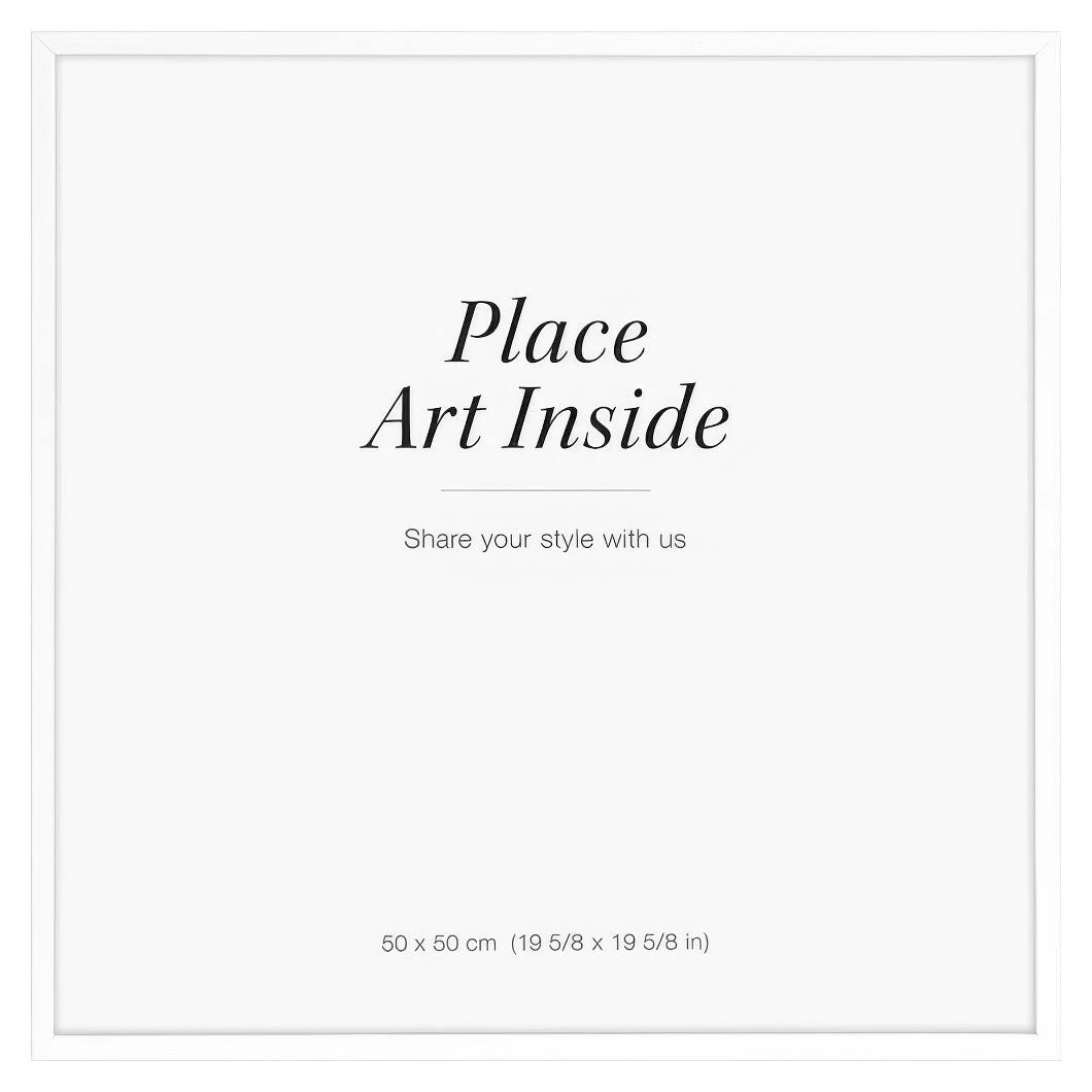 Fotolijst wit 50x50 cm (50x50 cm) - Poster Store