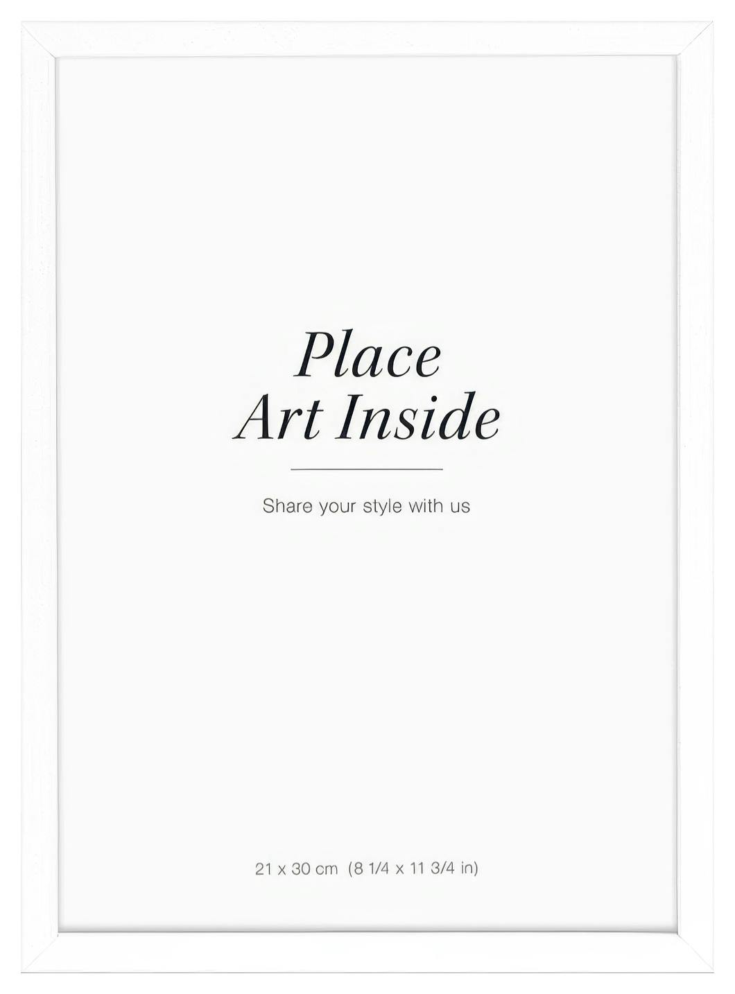 Fotolijst wit 21x30 cm (A4) (21x30 cm) - Poster Store
