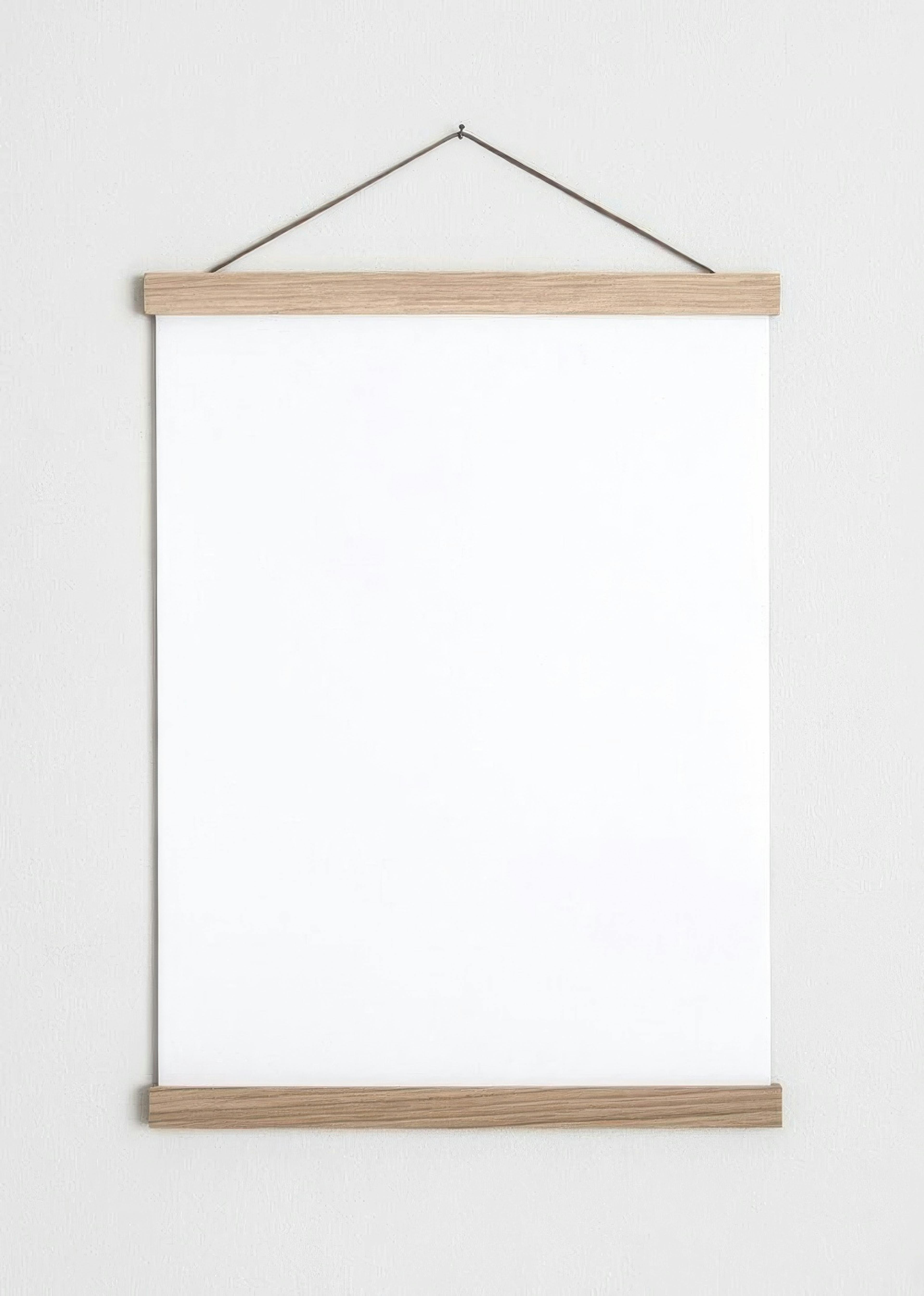 Porte Affiche Chêne Clair 0