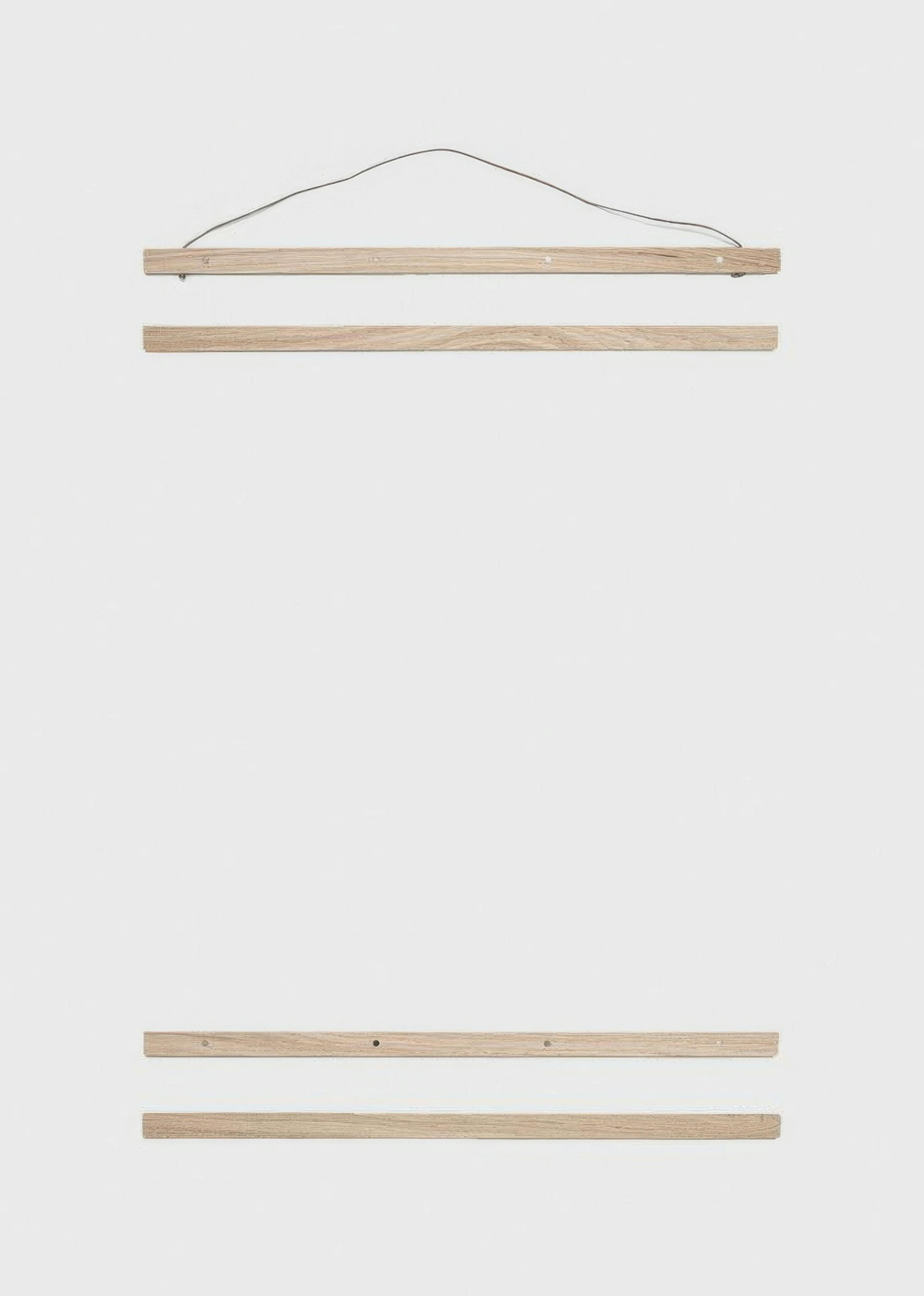 Poster Hanger Light Oak 16" in thumbnail