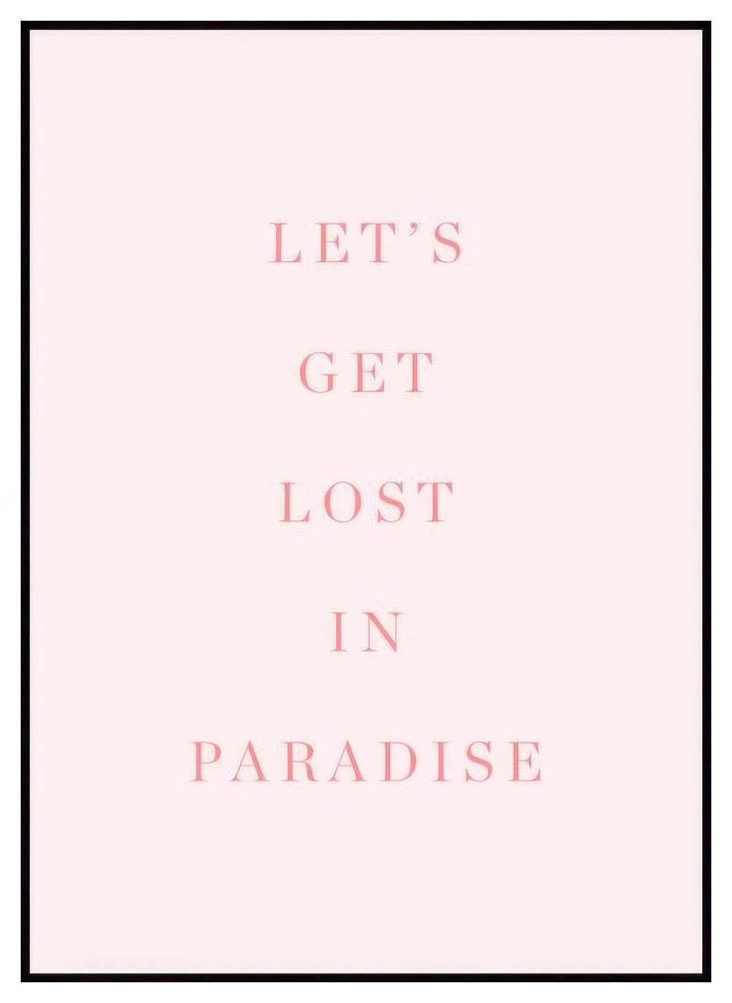 Lost In Paradise Poster (21x30 cm) - Poster Store