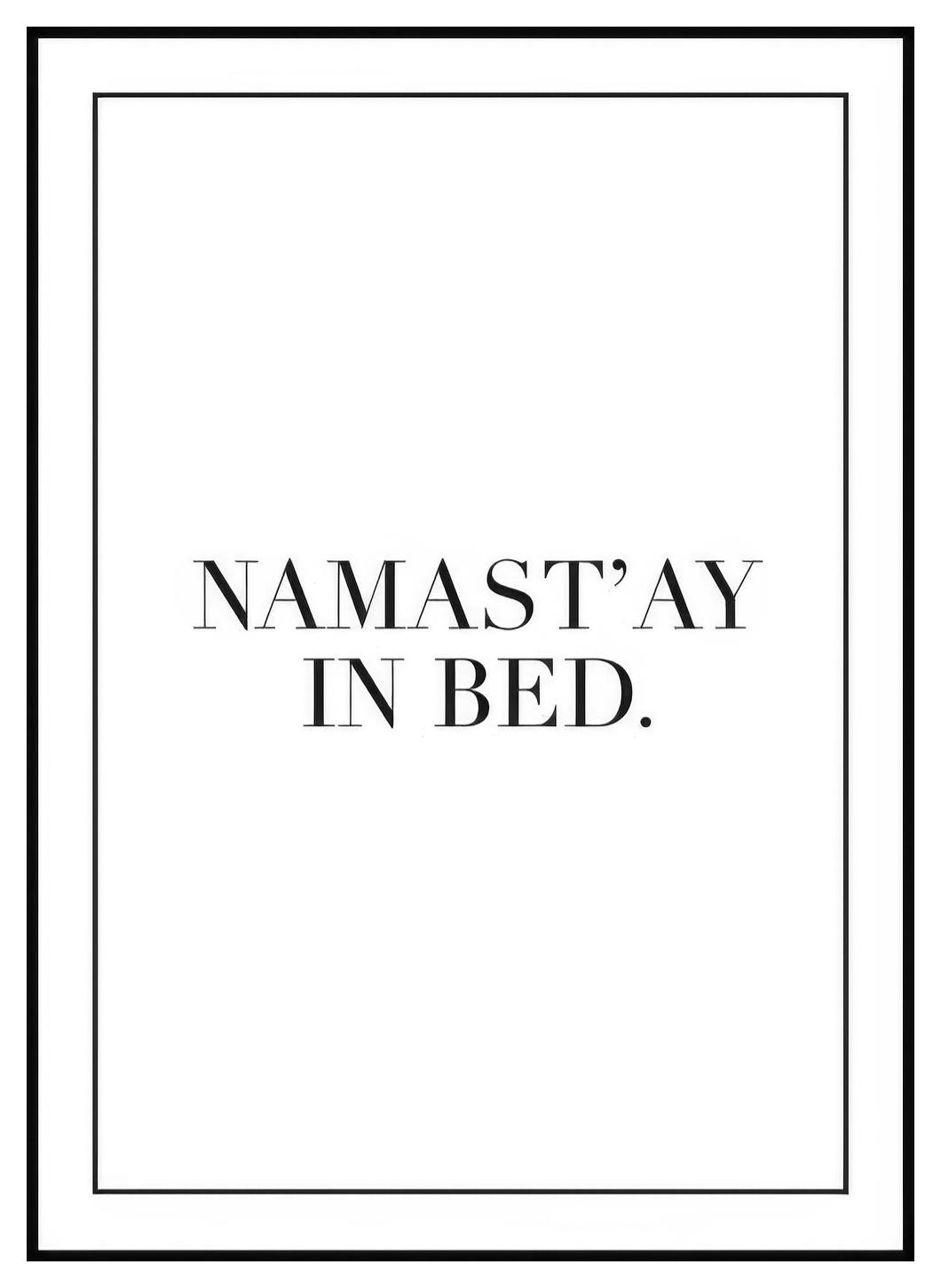 Namastay Poster (21x30 cm) - Poster Store