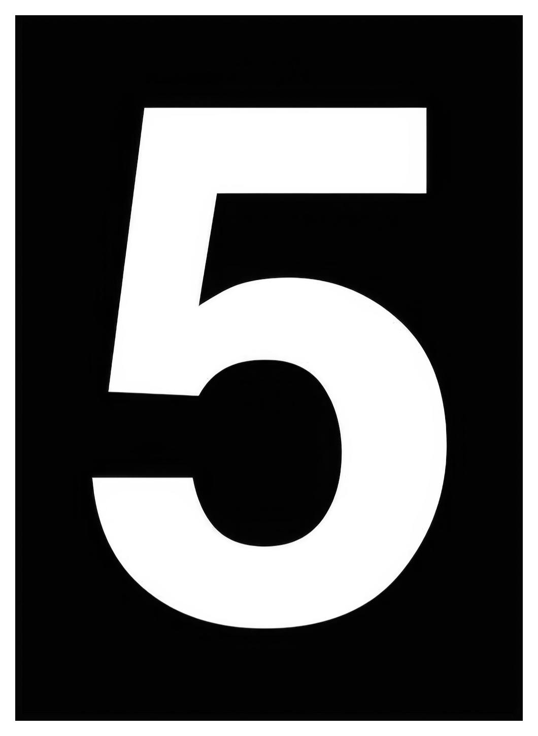 The 5 Poster (21x30 cm) - Poster Store
