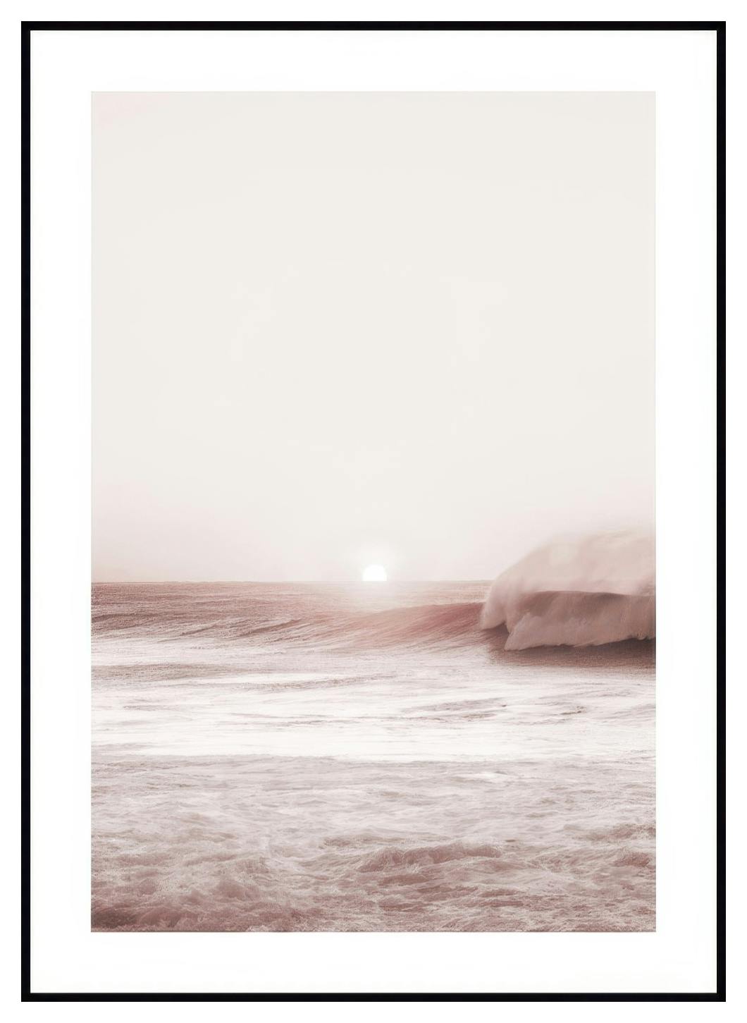 Tramonto in spiaggia Poster (21x30 cm) - Poster Store