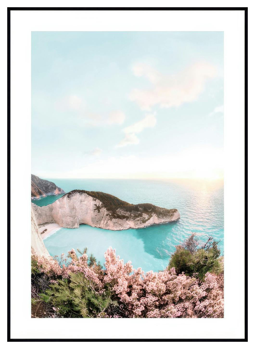 Solnedgång Utsikt Poster (21x30 cm) - Poster Store