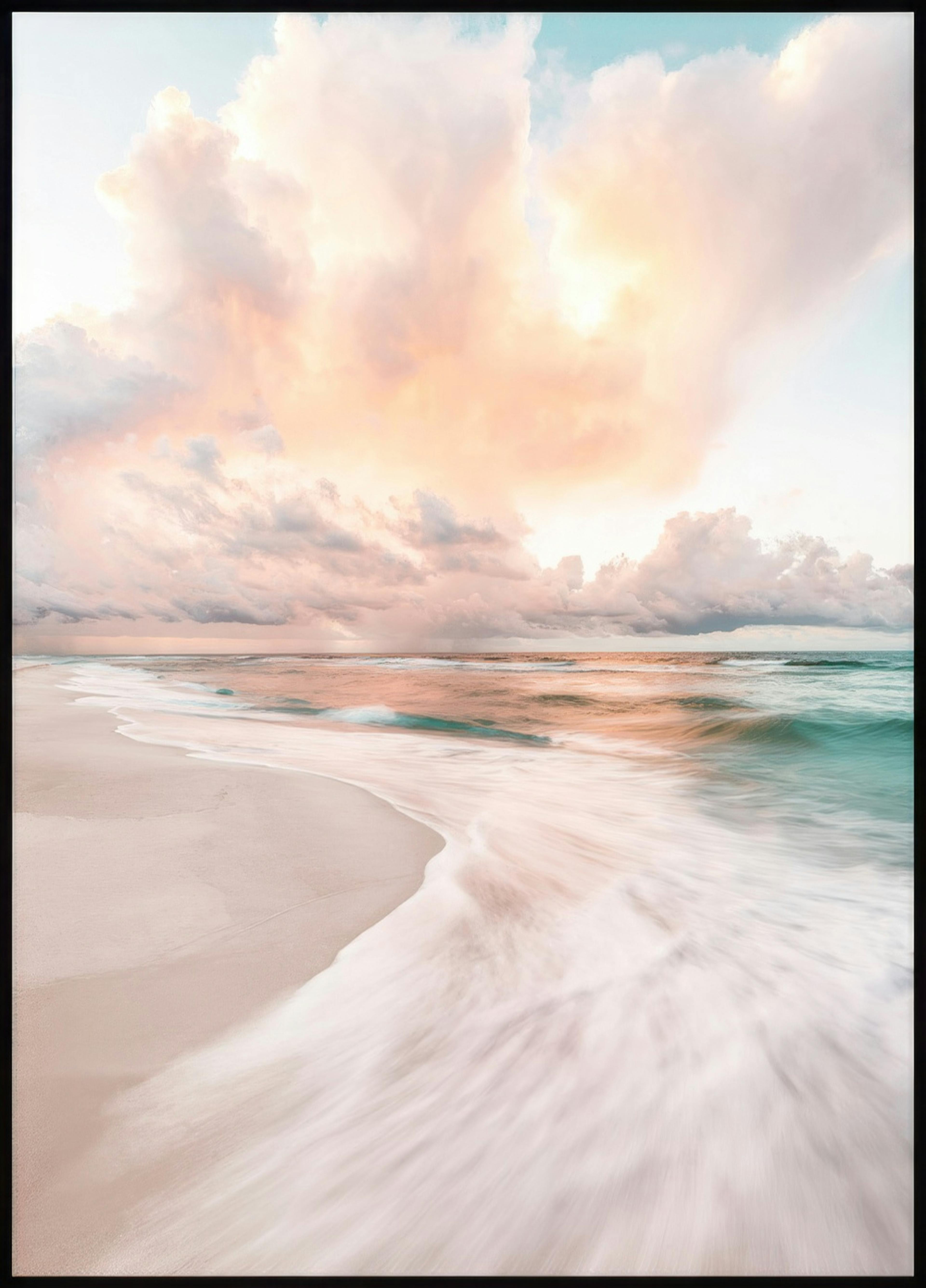 Strand Solnedgång Poster 0
