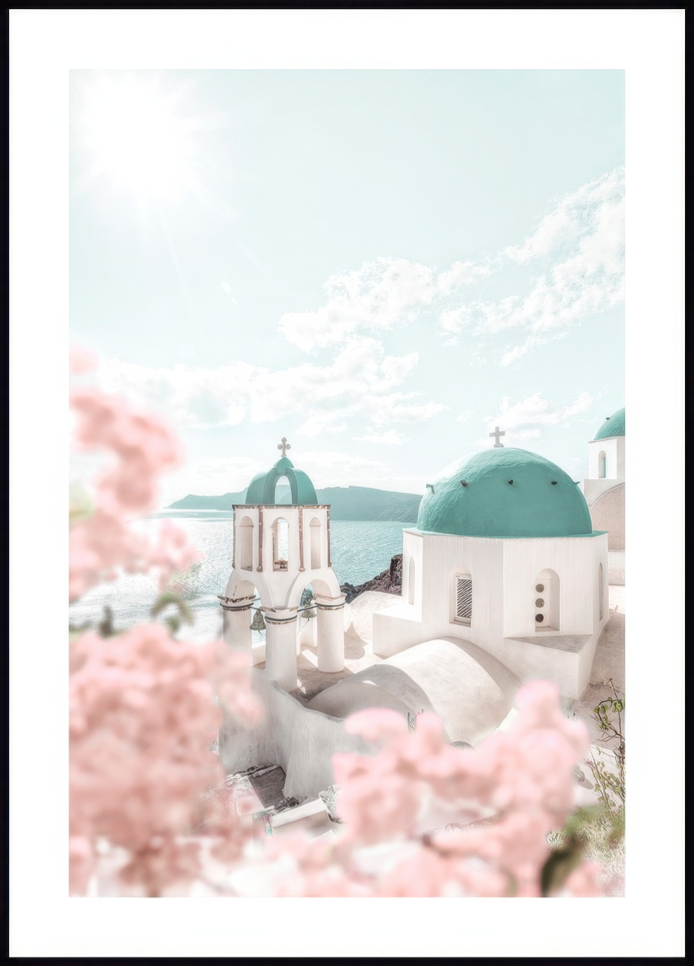 Santorini Blooms Top main image 1