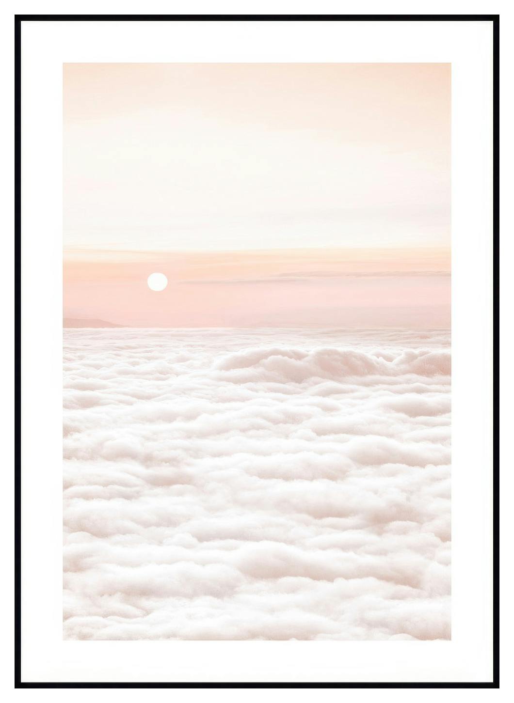 Au dessus des Nuages Poster (21x30 cm) - Poster Store