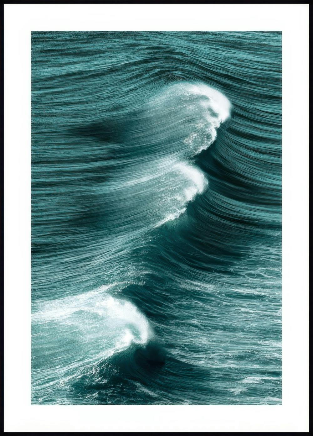 Olas Ondulantes Póster 0