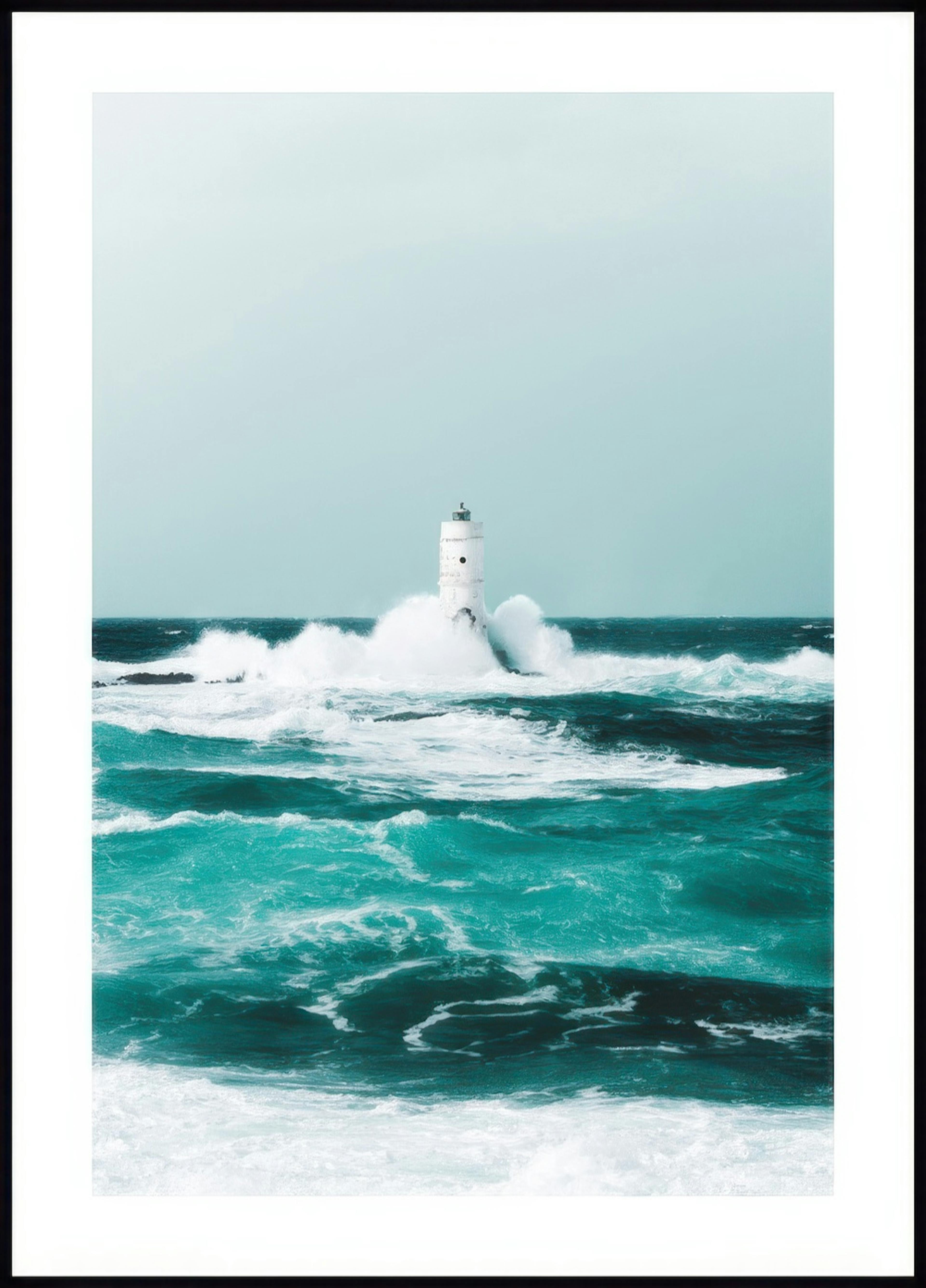 Ocean Lighthouse Poster 0