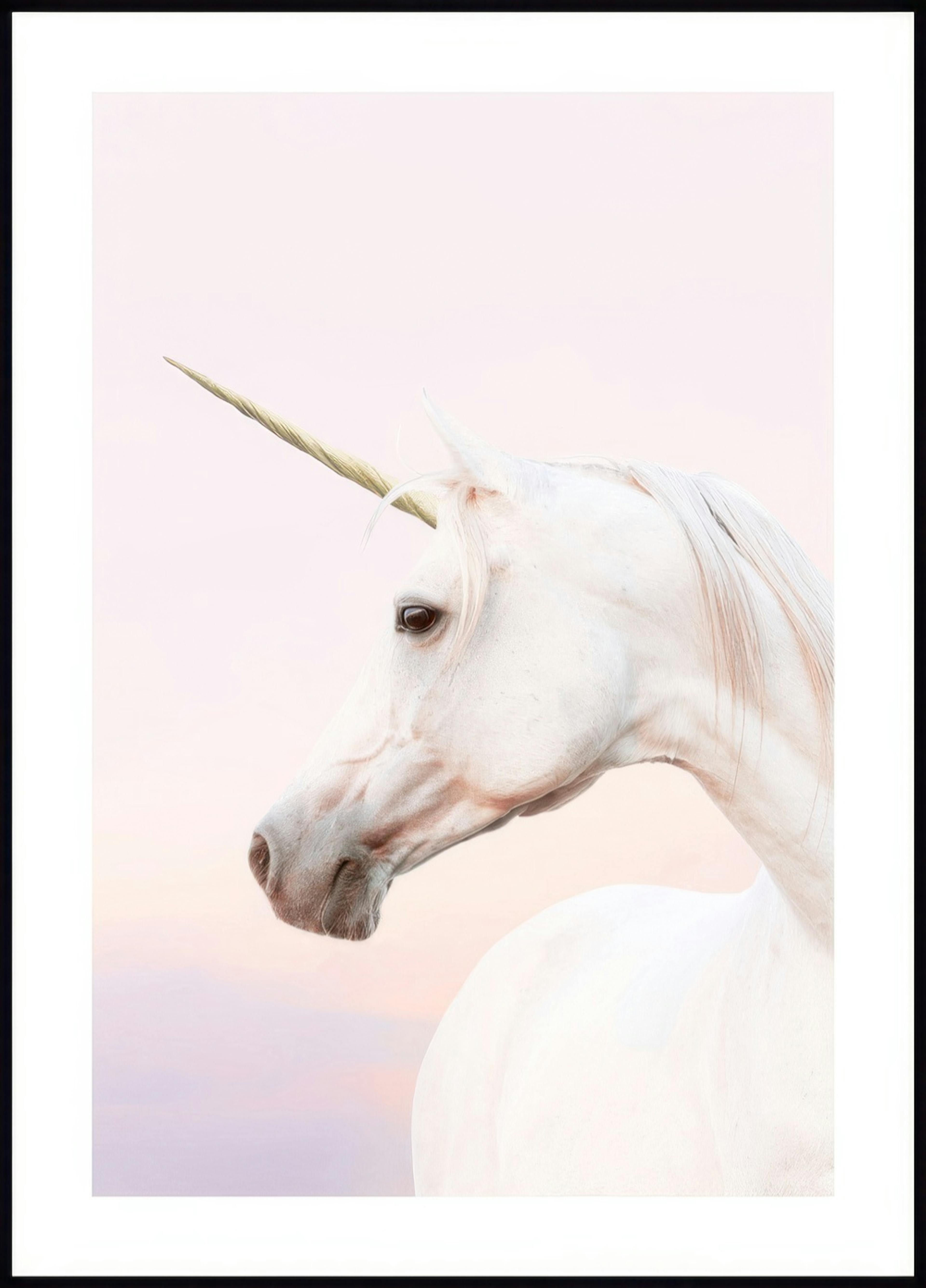 Unicorn Portrait Poster 0