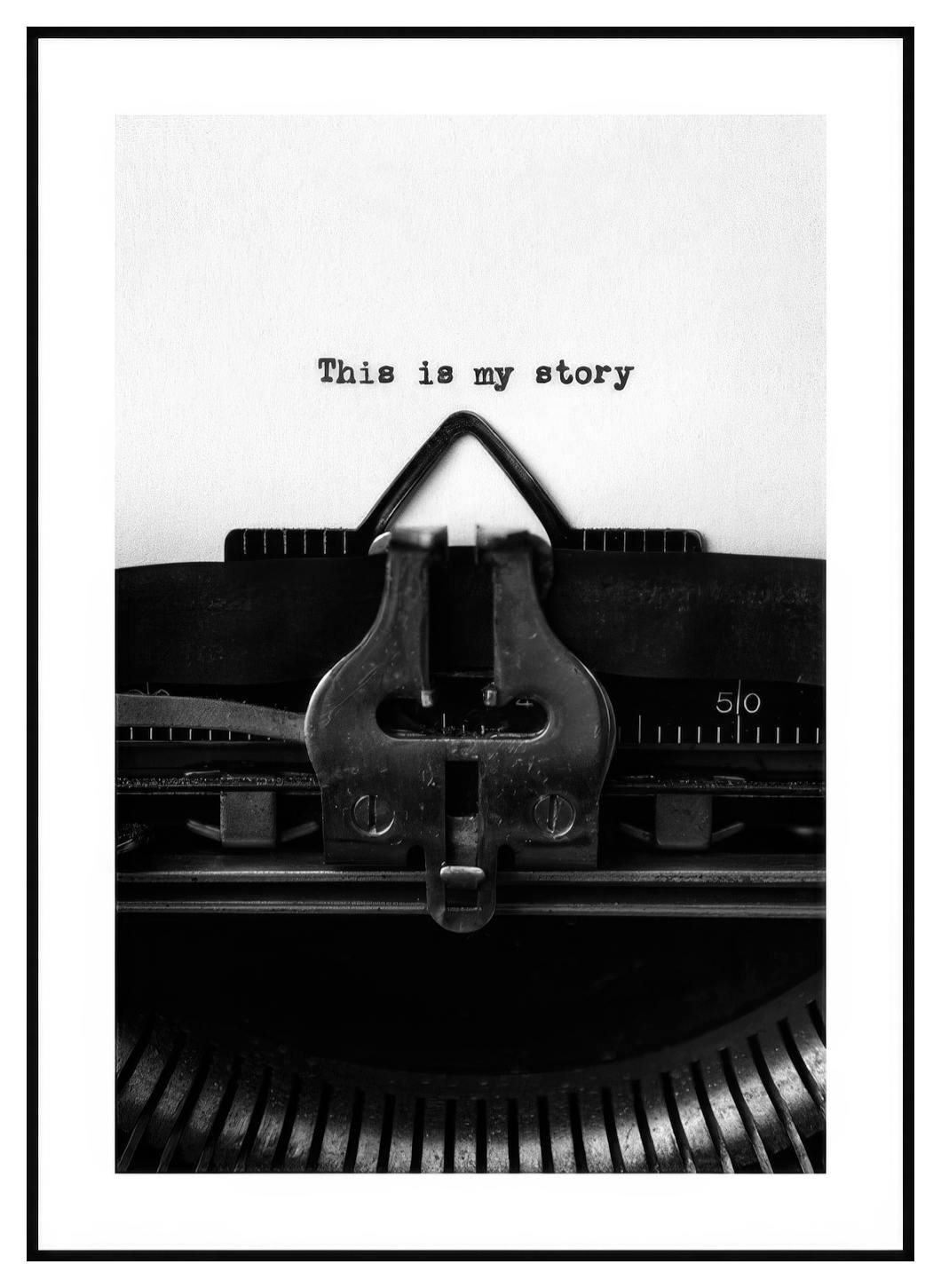 My Story Poster (30x40 cm) - Poster Store