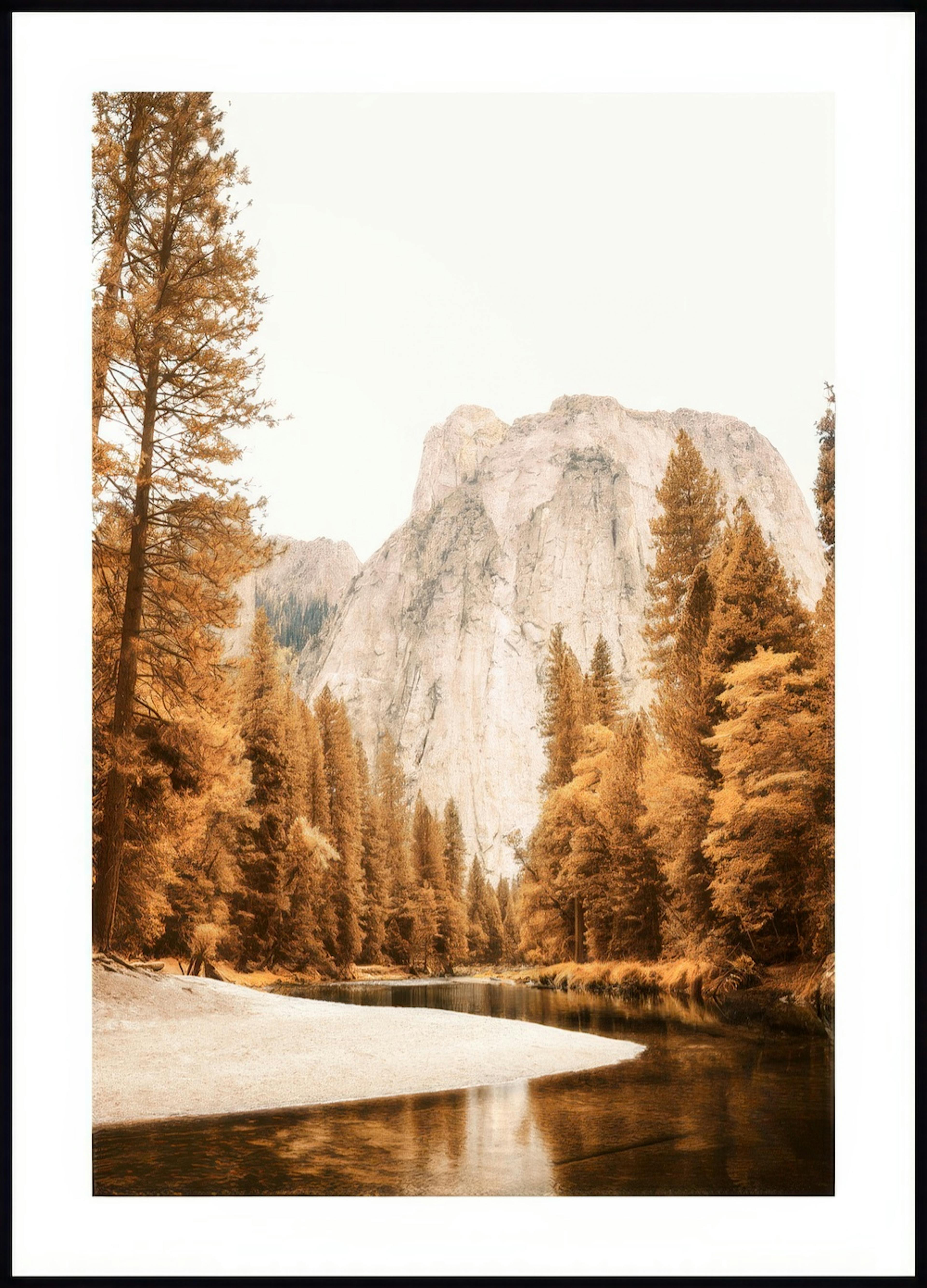 Colourful Yosemite Poster 0