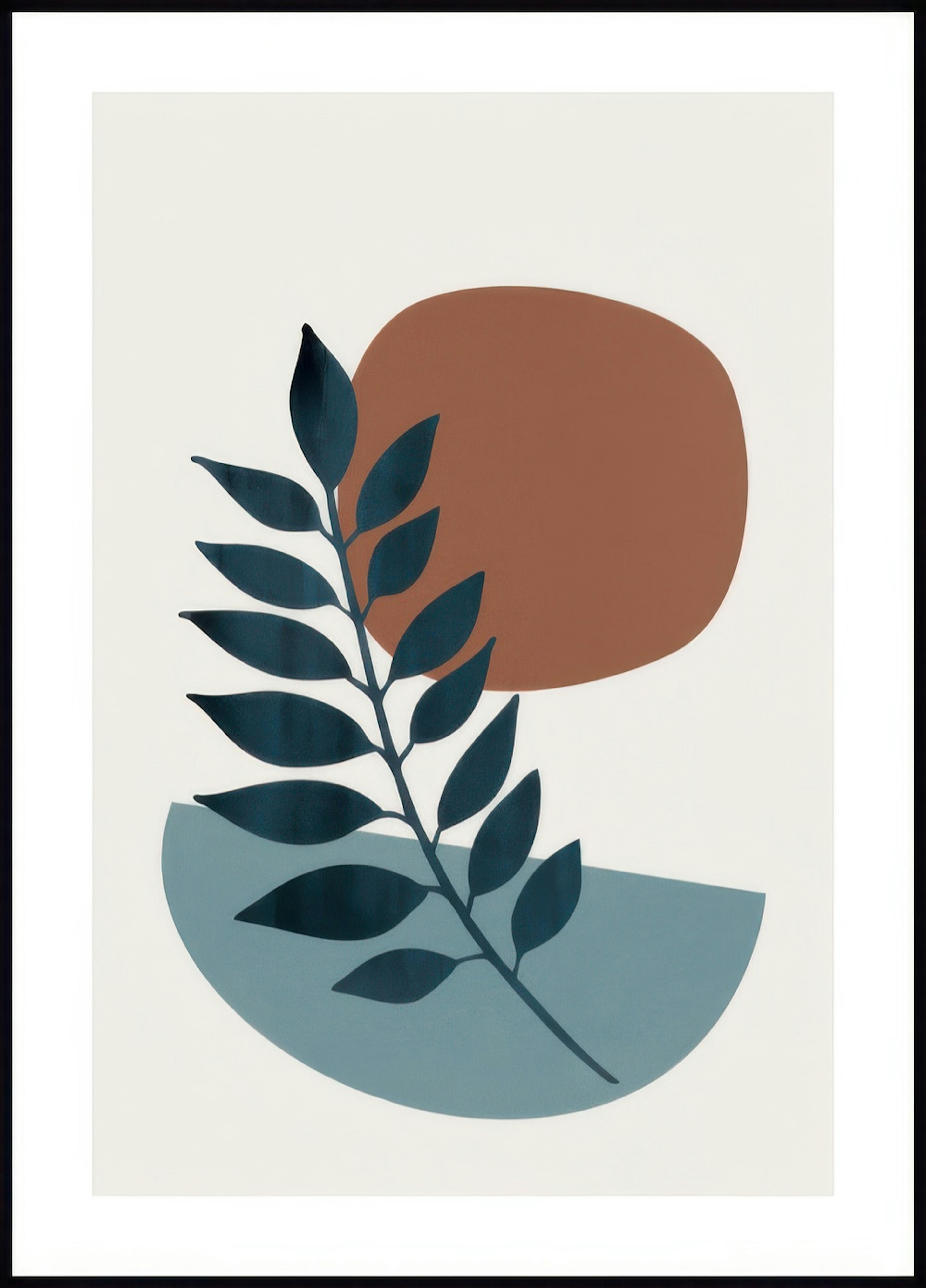 Botanical Shapes No1 Poster 0
