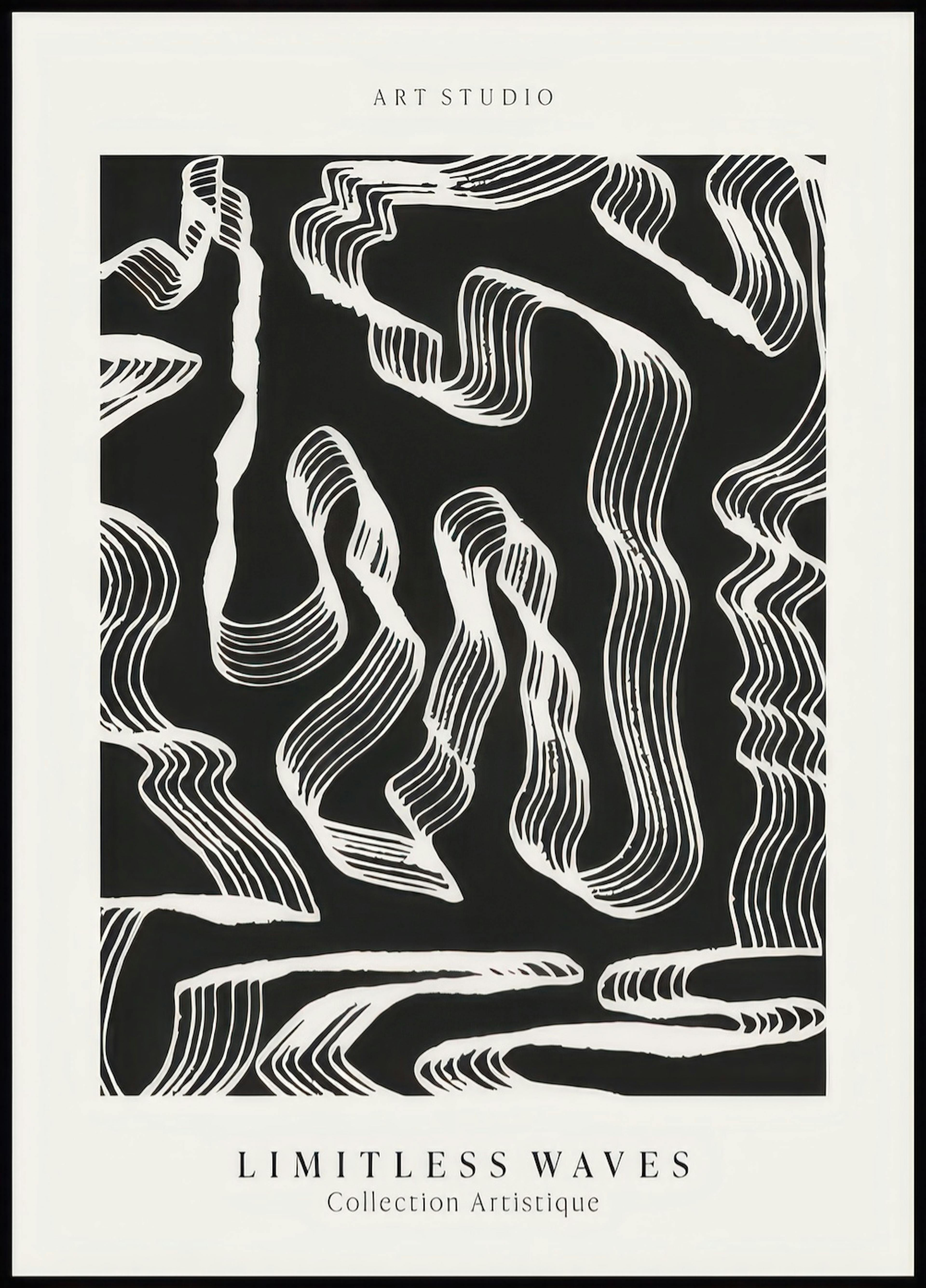 Grenzenlose Wellen Poster 0