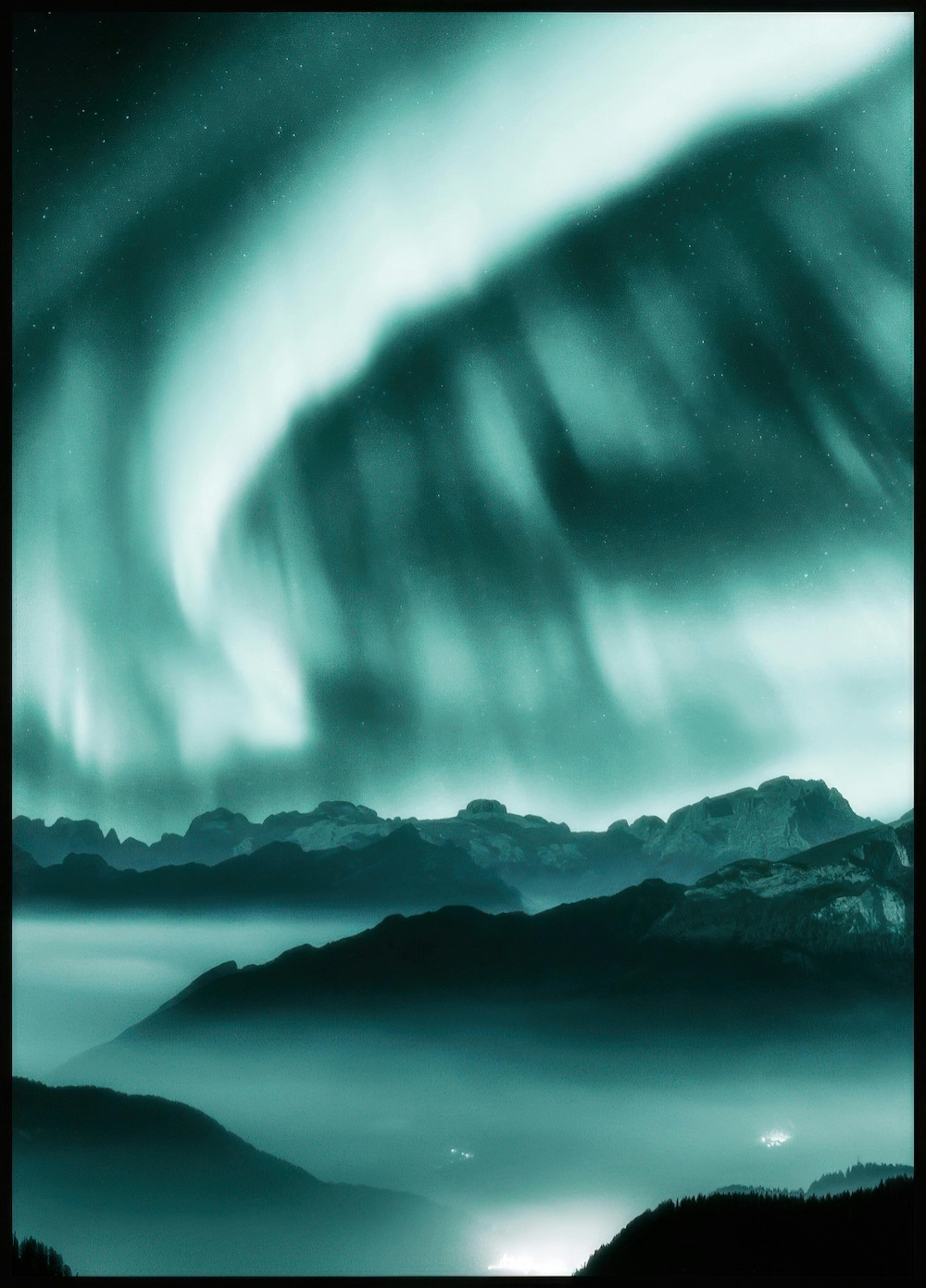 Superbes Aurores Boréales Poster 0
