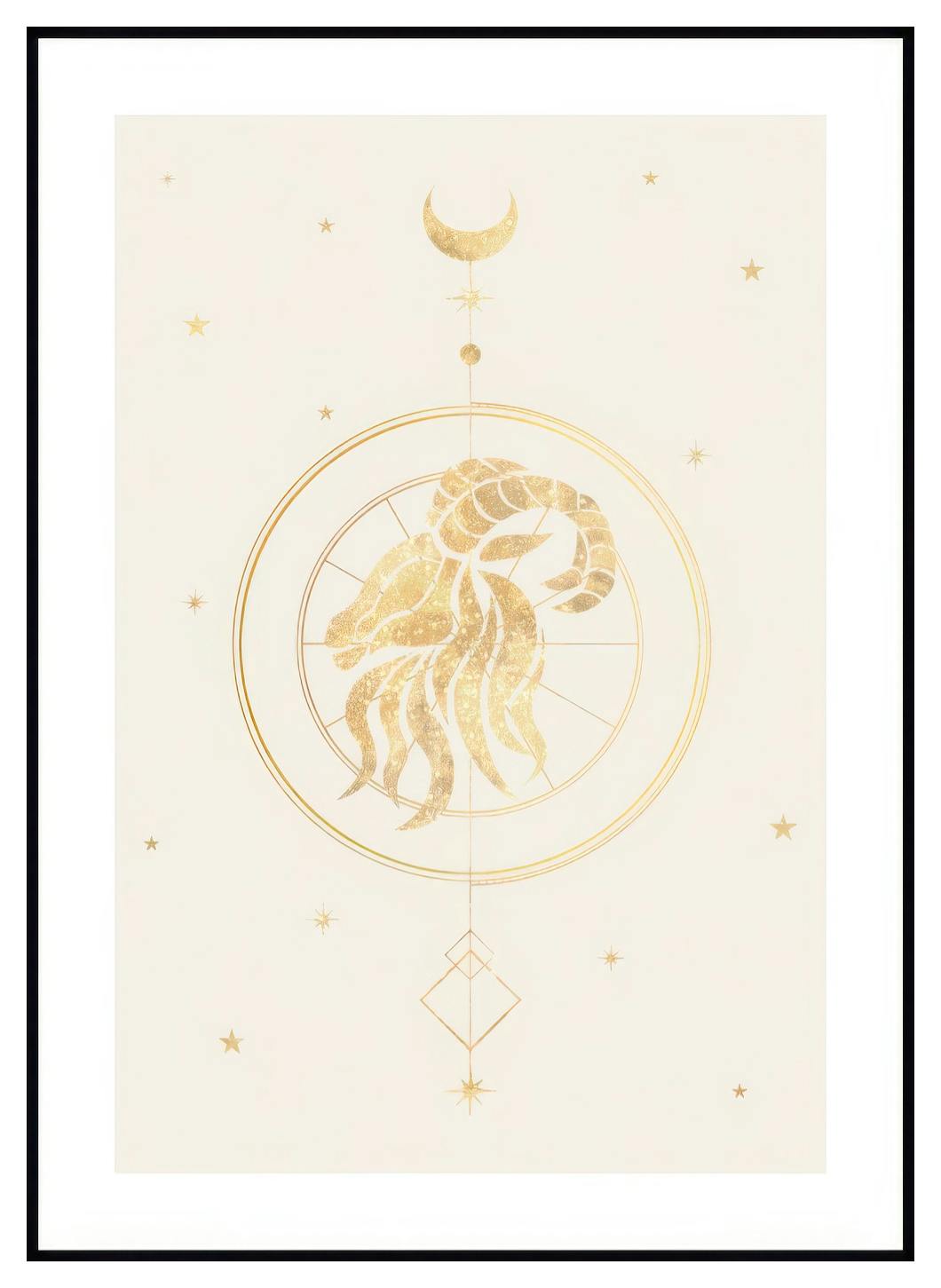 Capricorne Poster (50x70 cm) - Poster Store
