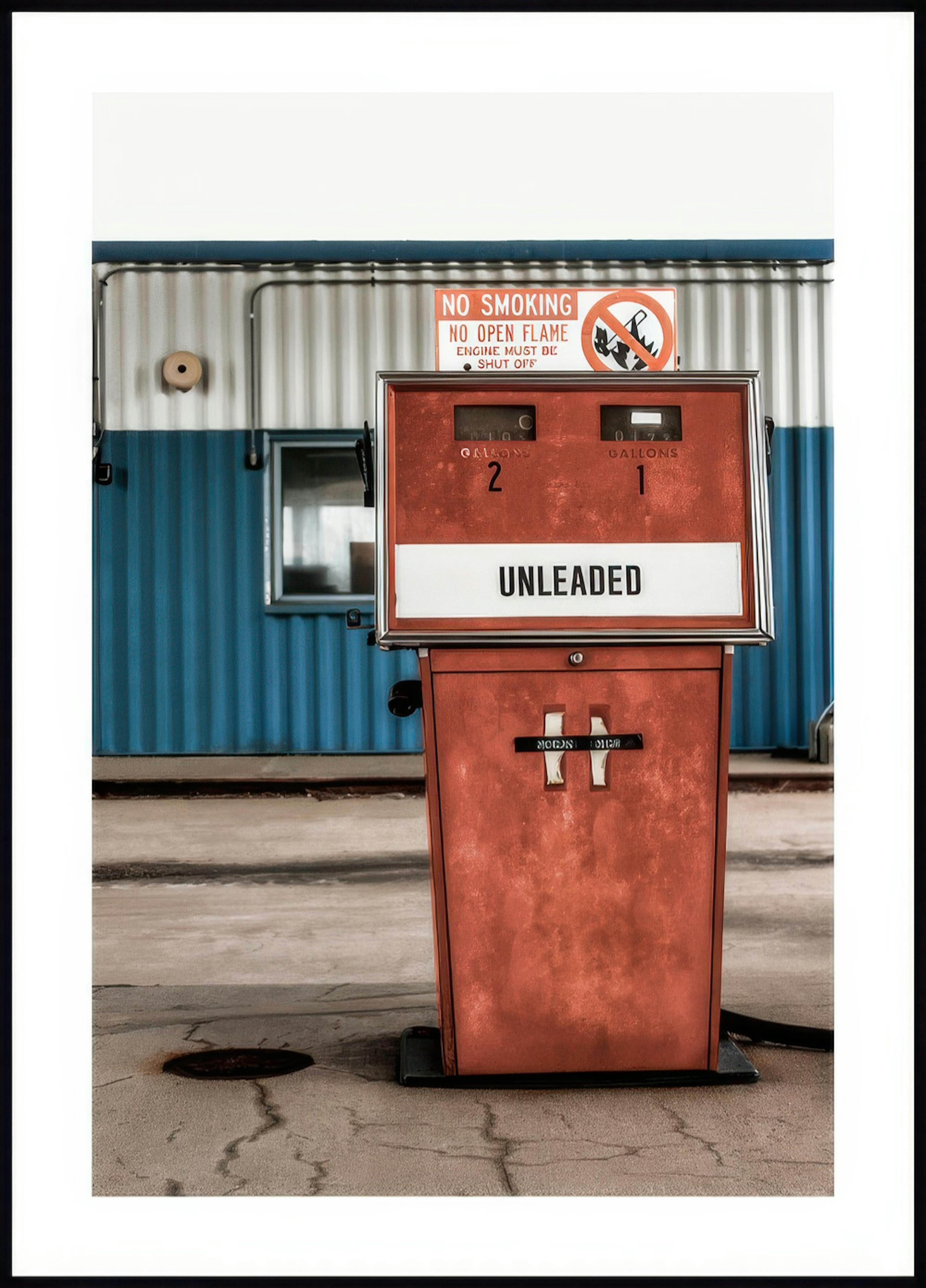 Gaspumpe Plakat 0