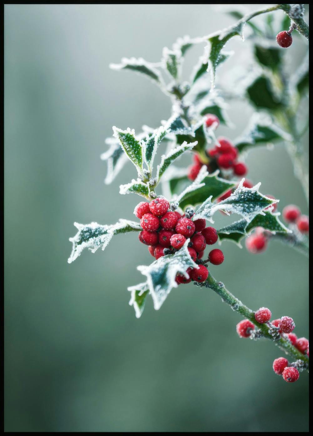 Frosted Holly Poster 0