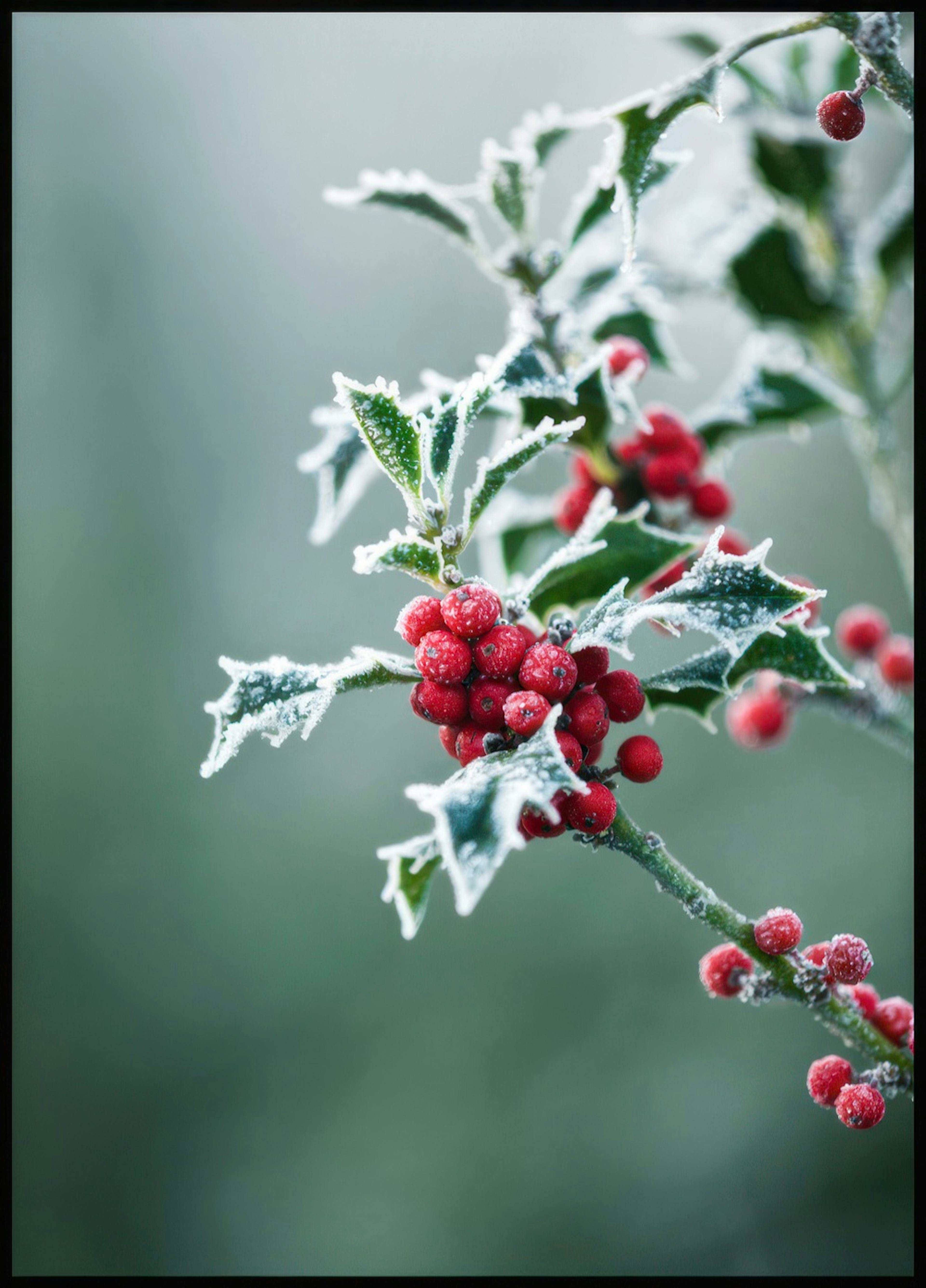 Frosted Holly Poster 0