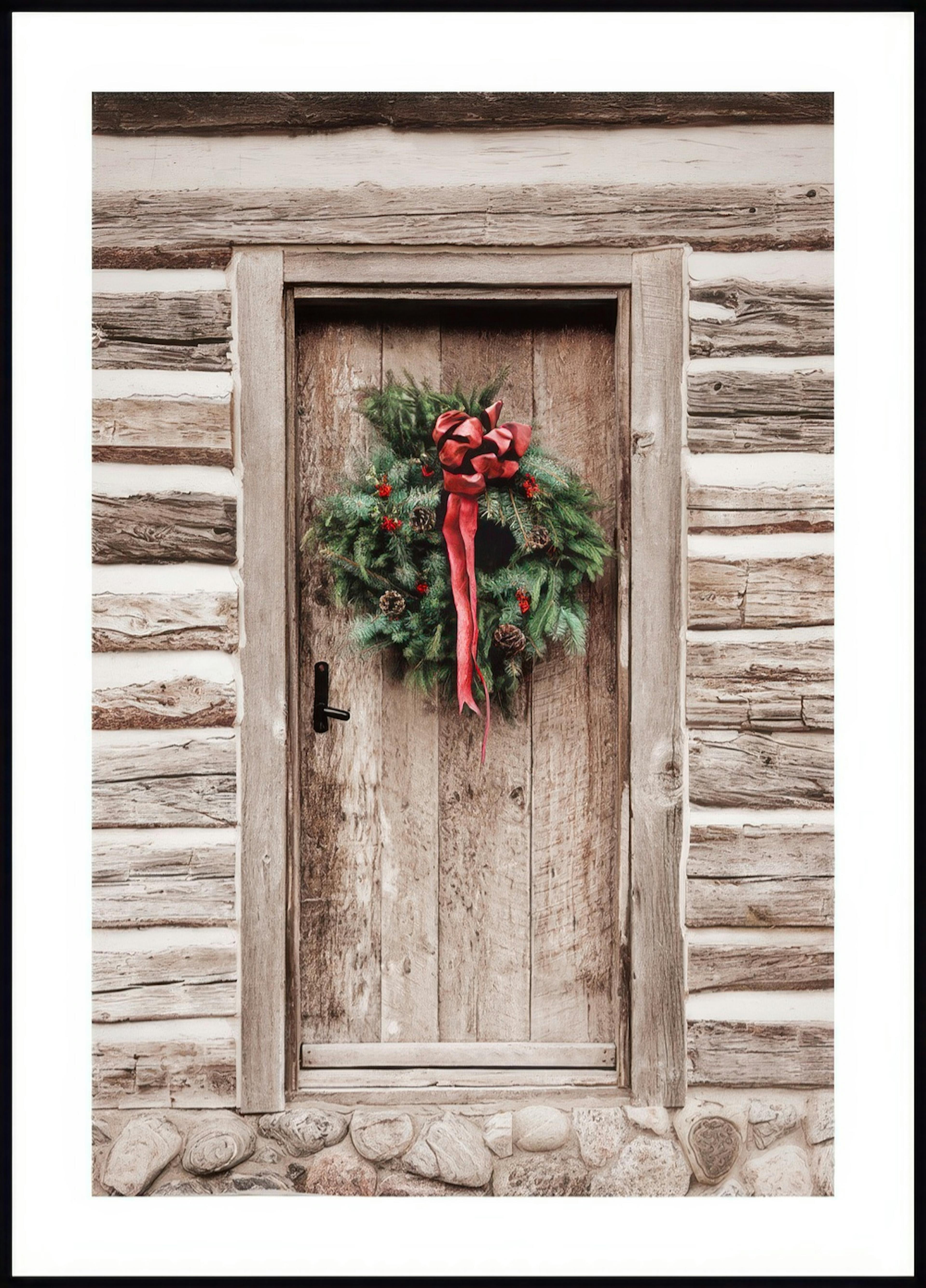 Door Wreath Poster 0