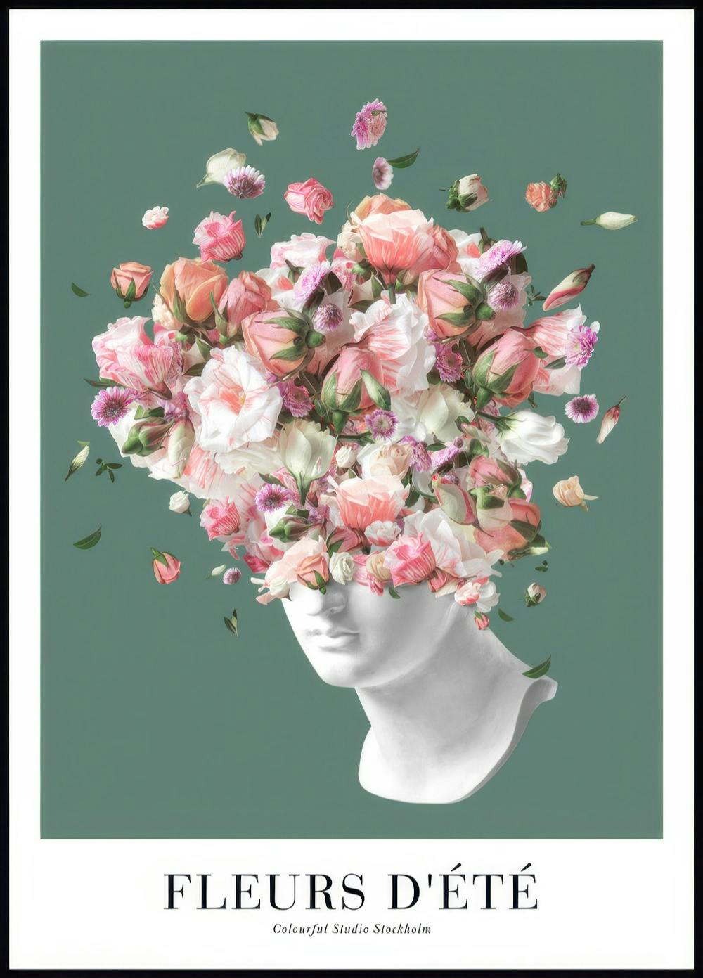 Blumenstatue Nr2 Poster 0