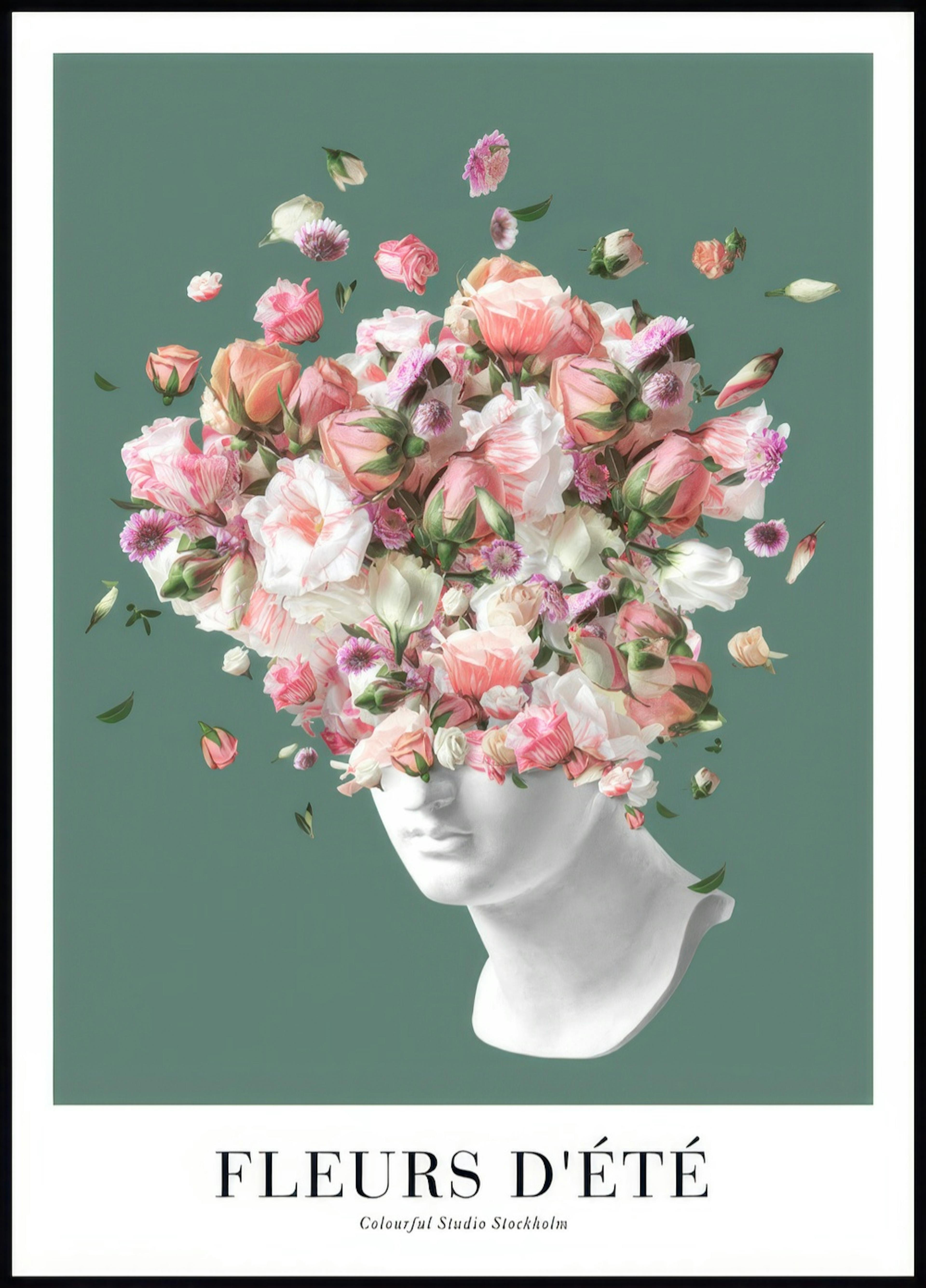 Flower Statue No2 Poster 0