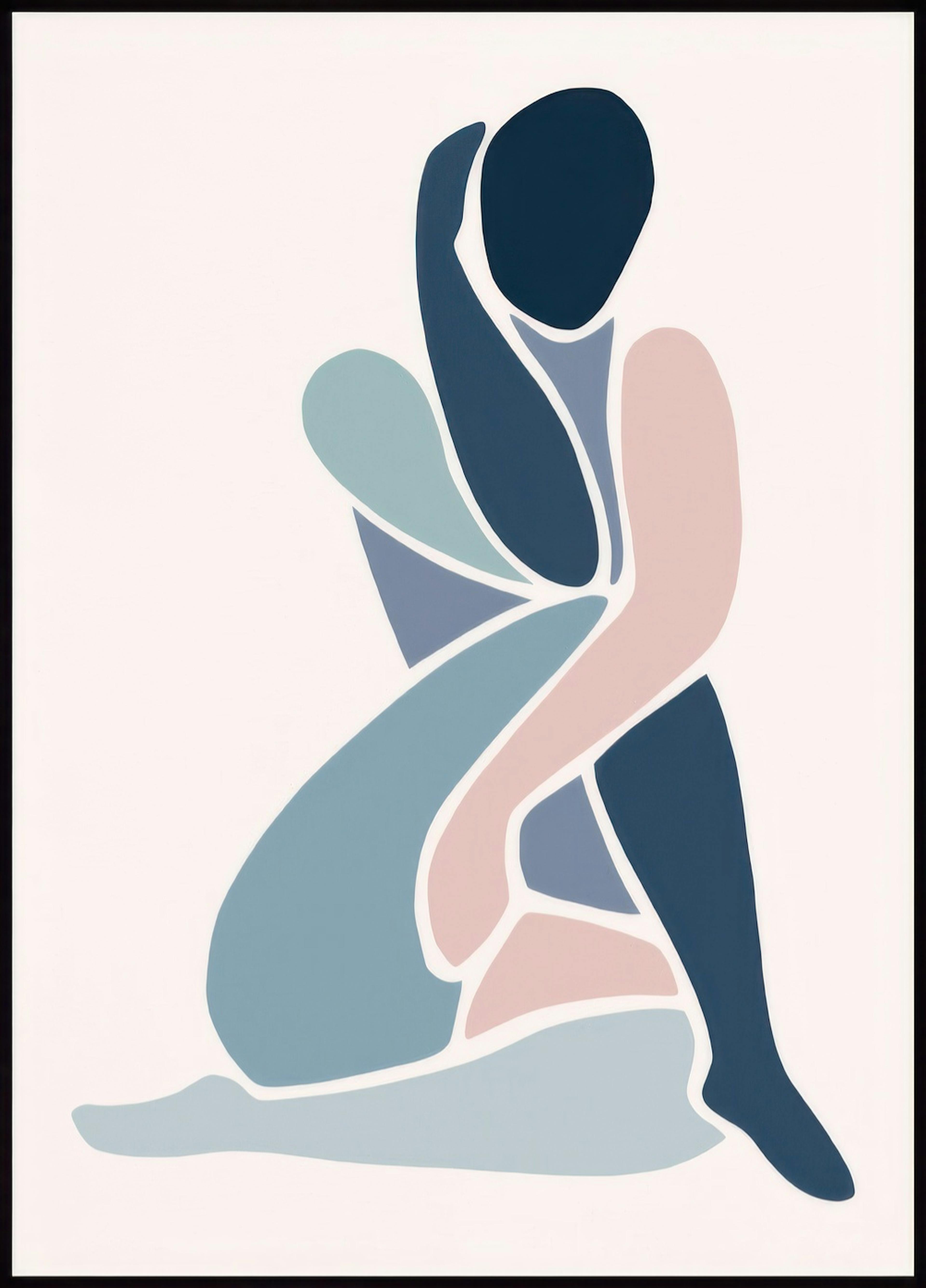 Plakat Graficzna Figura 0