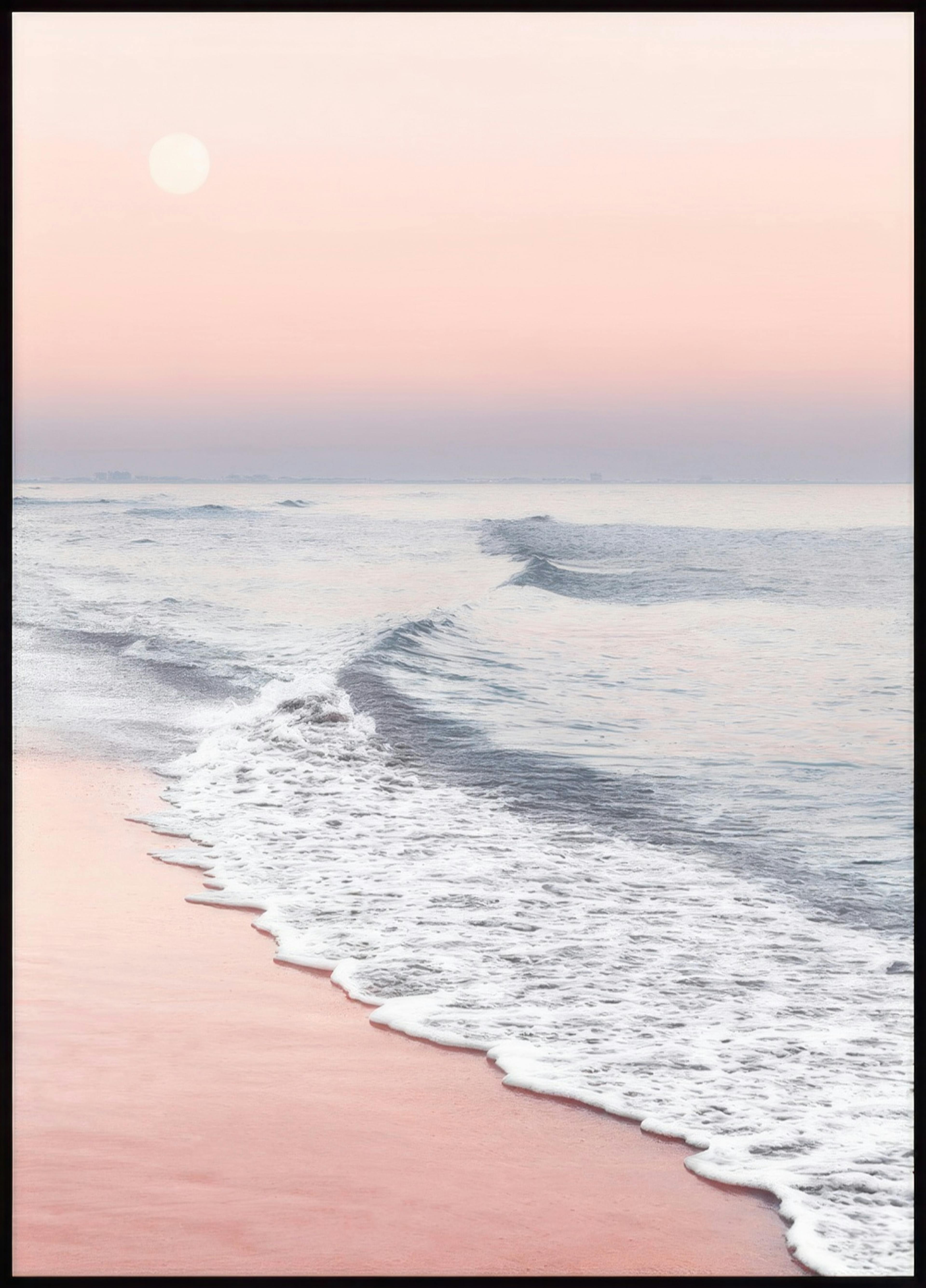 Roze Kustlijn Poster 0