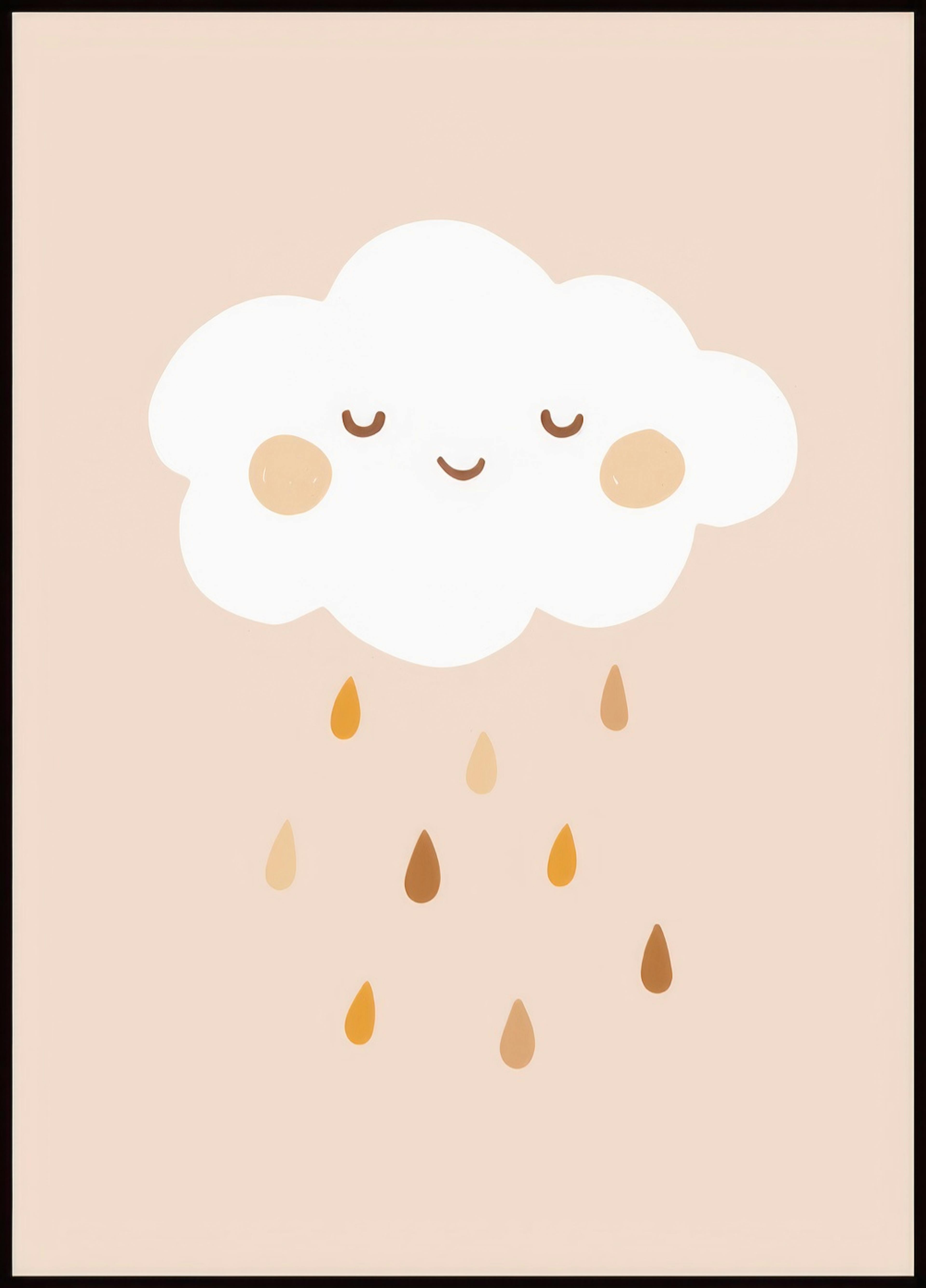 Nuage Souriant Poster 0