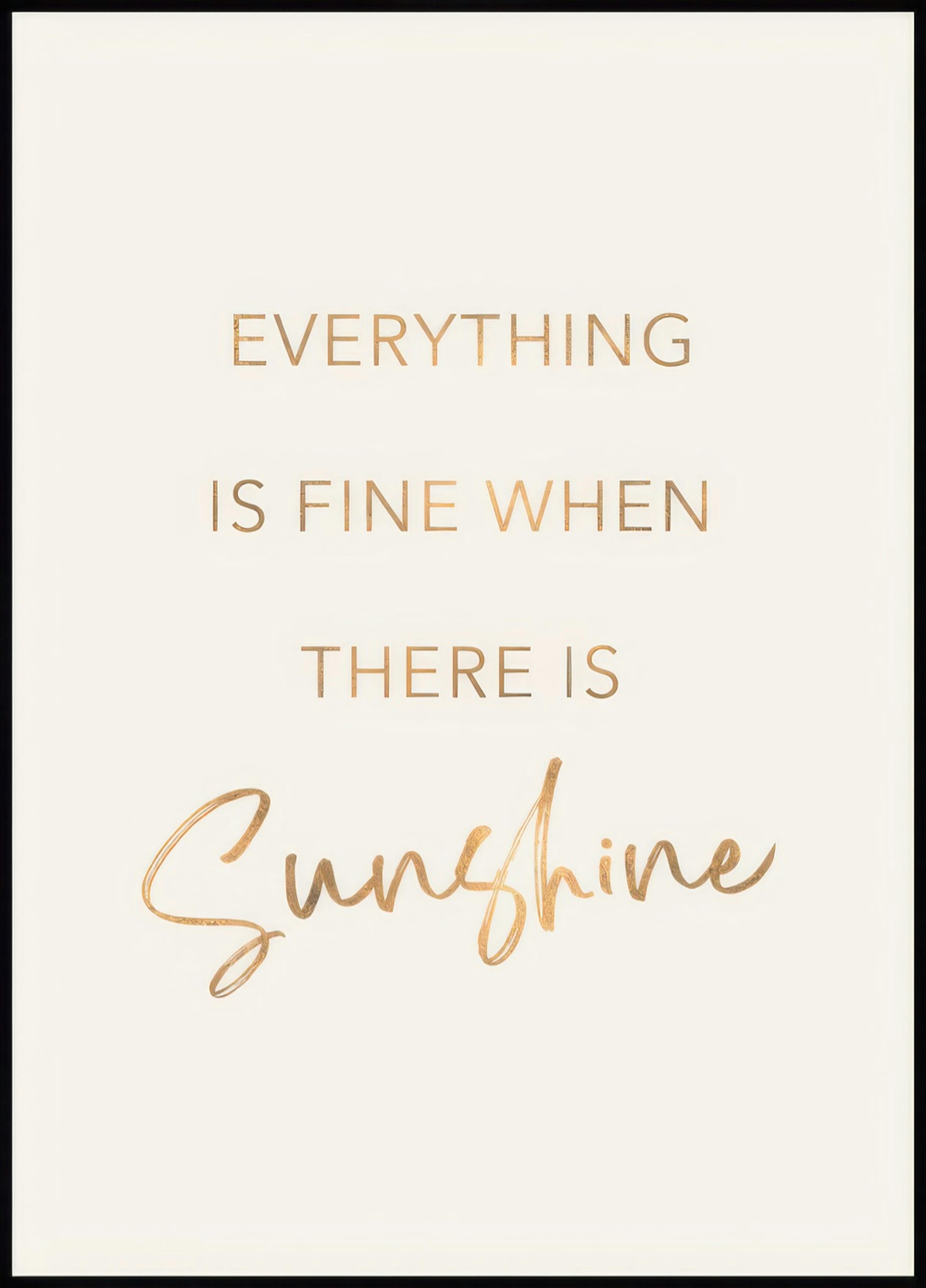 Golden Sunshine Poster 0