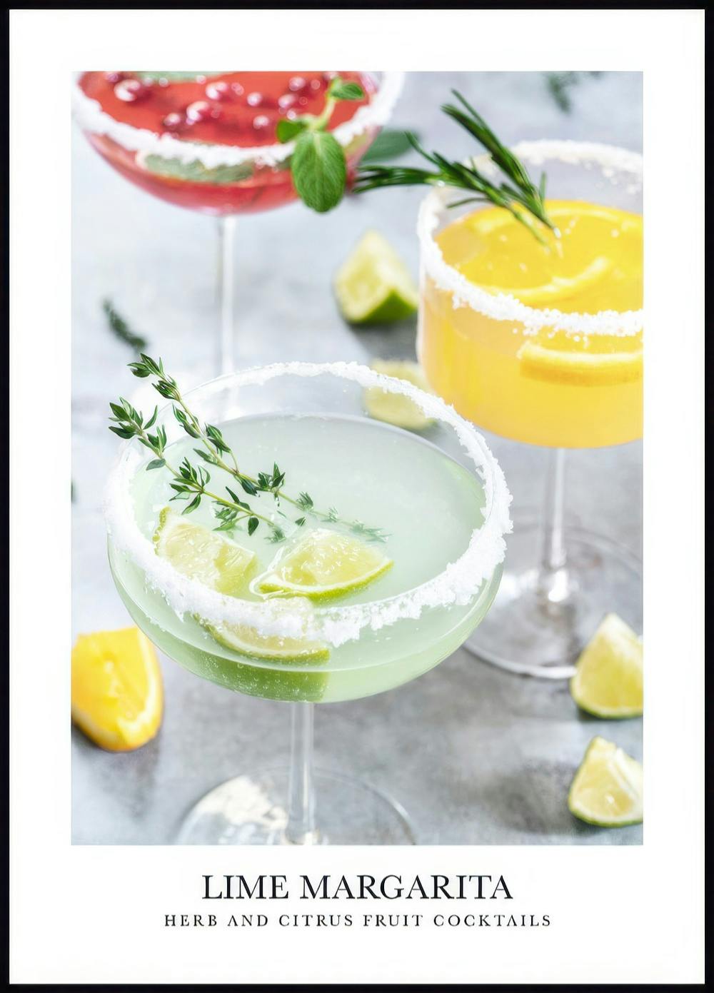 Lime Cocktail Poster 0