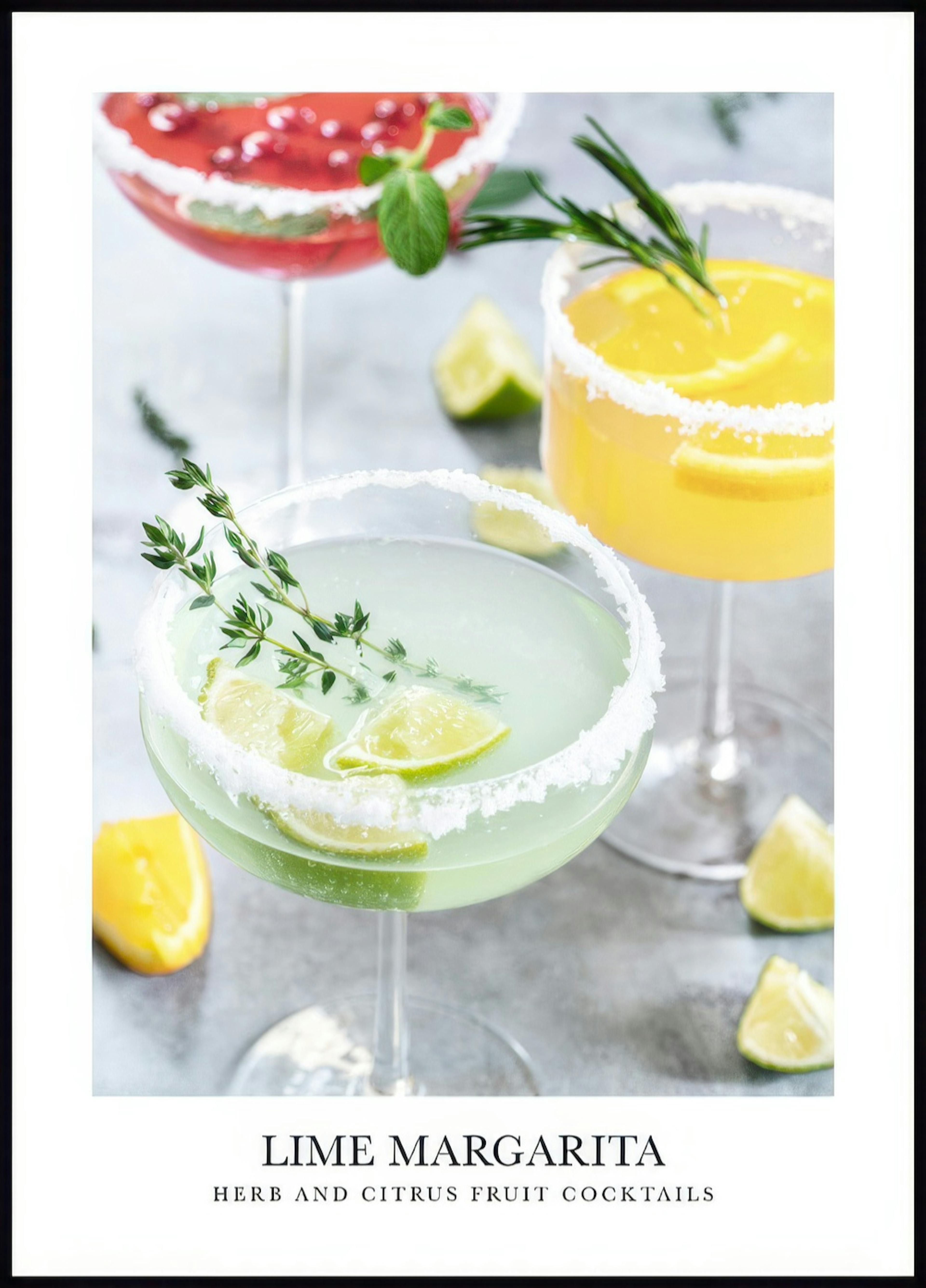 Lime Cocktail Poster 0