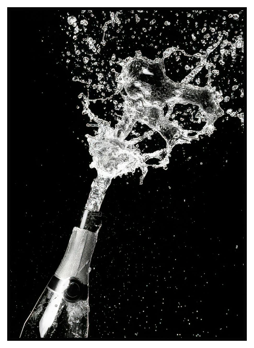 Plakat Pop the Champagne (30x40 cm) - Poster Store