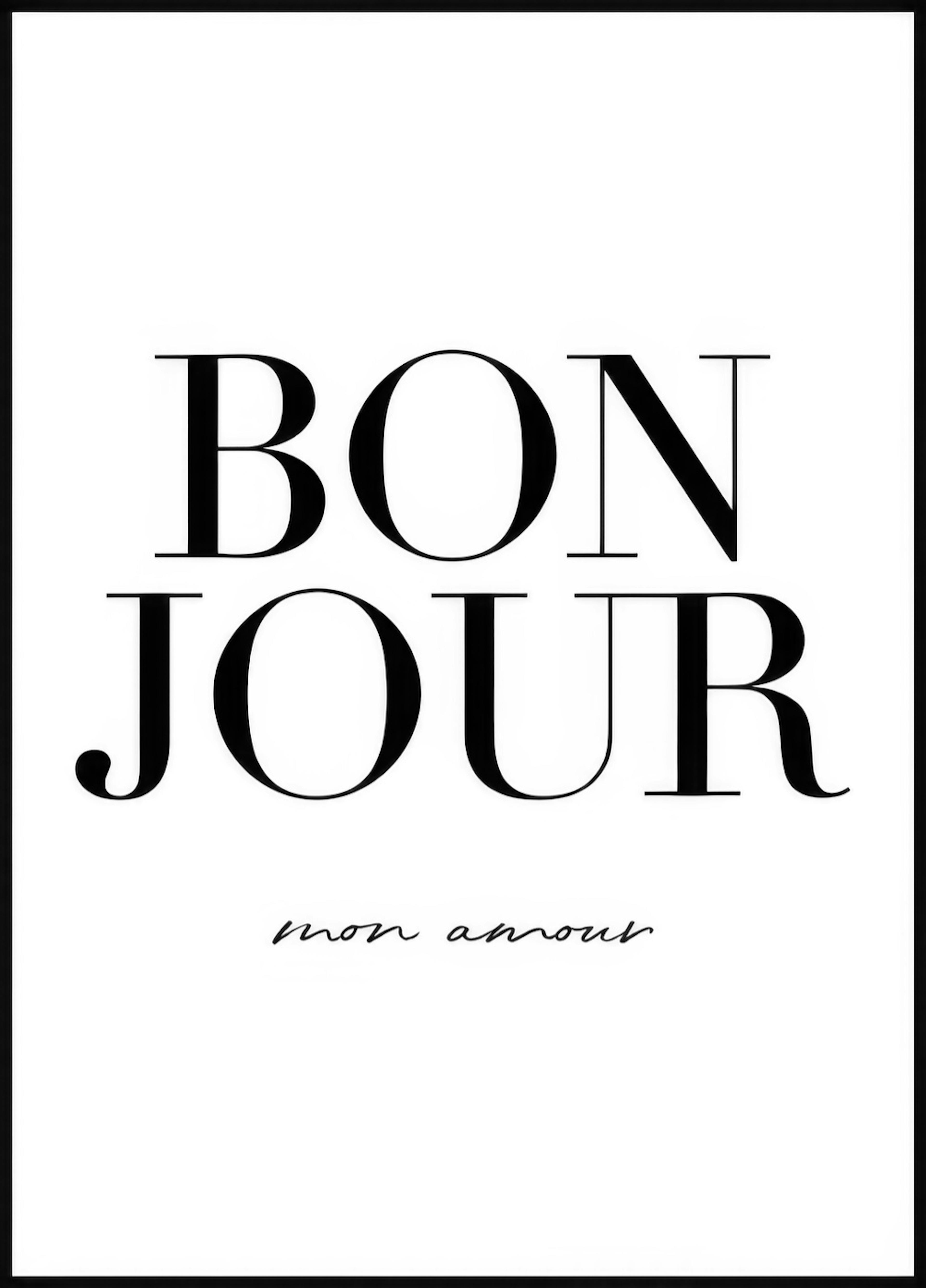 Bonjour Mon Amour Poster 0