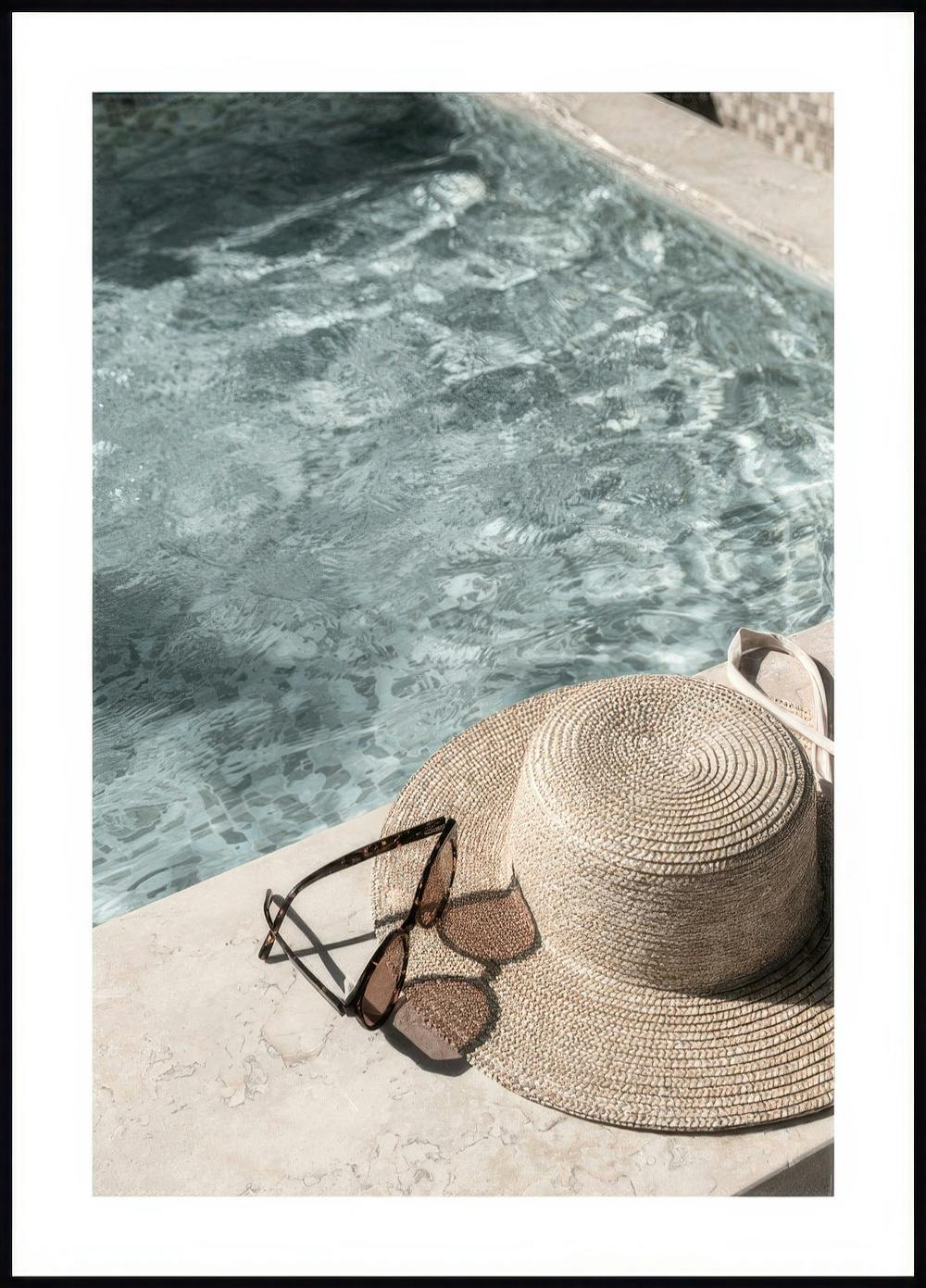 Beach Hat Poster 0