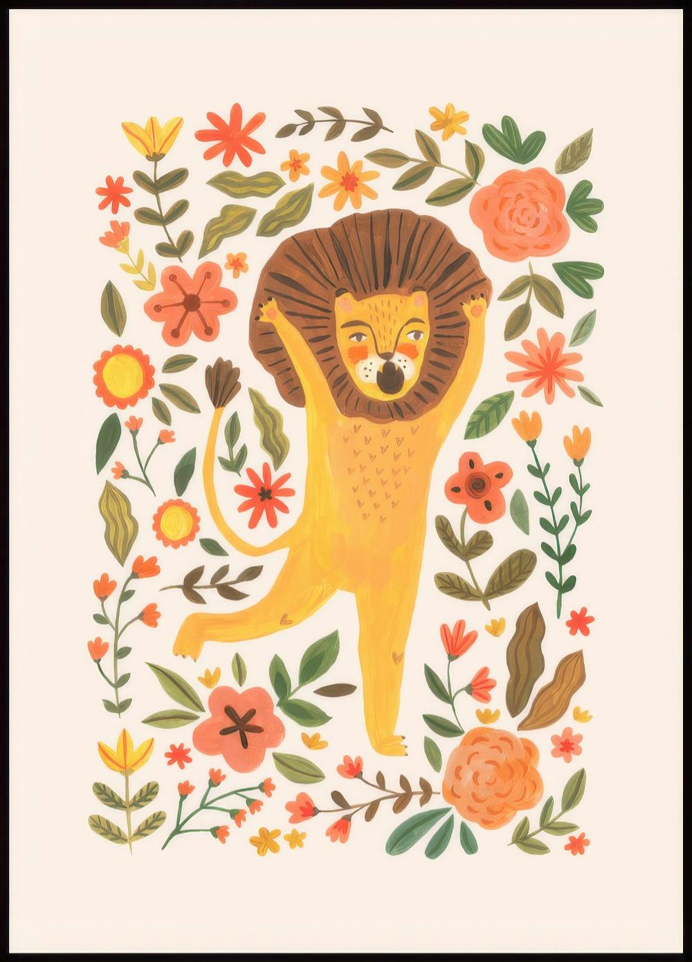Baby Lion Poster 0
