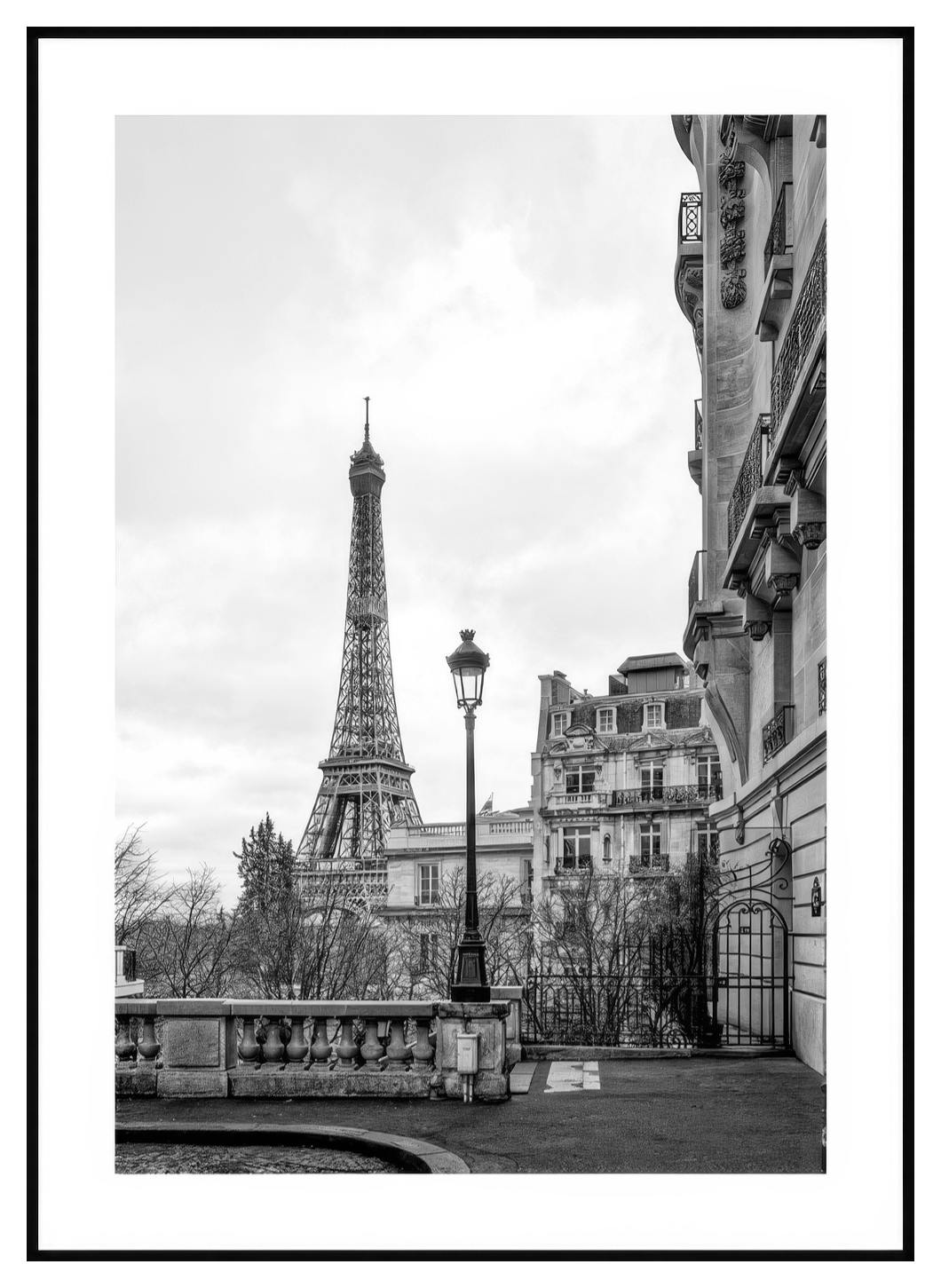 Plakat Widok Z Ulicy Paryża (30x40 cm) - Poster Store