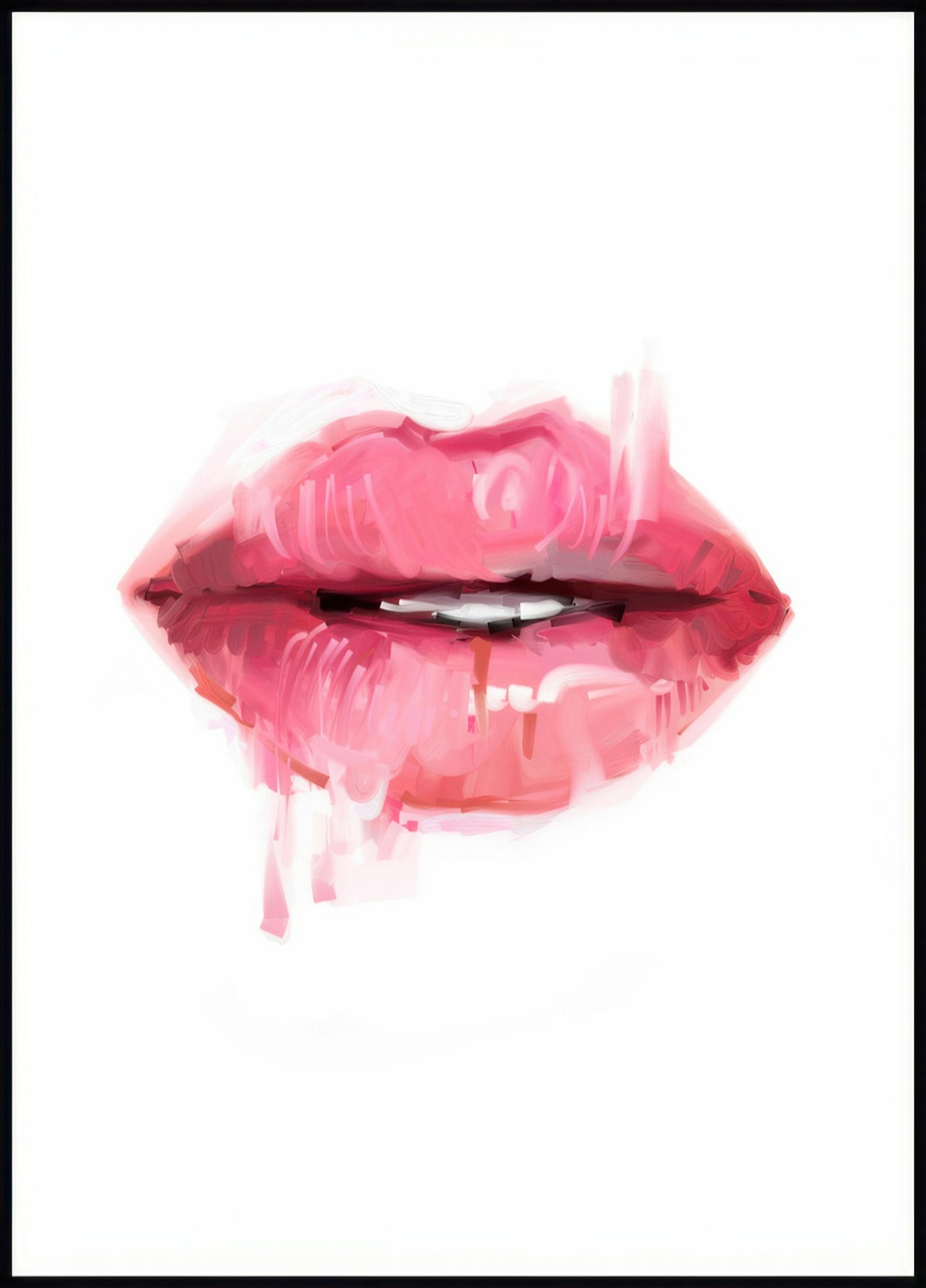 Pink Lips Poster 0