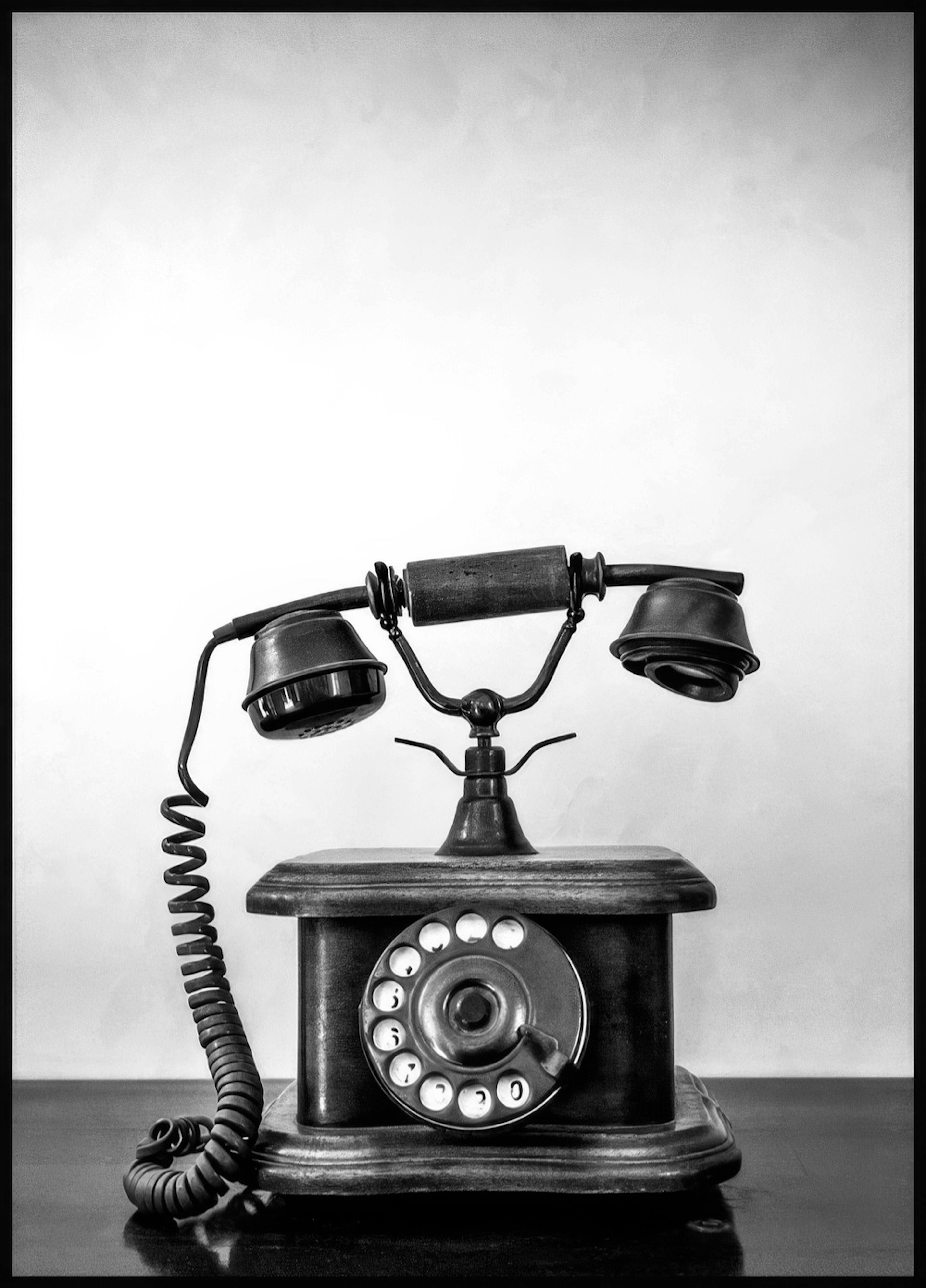 Vintage telefon Plakat 0