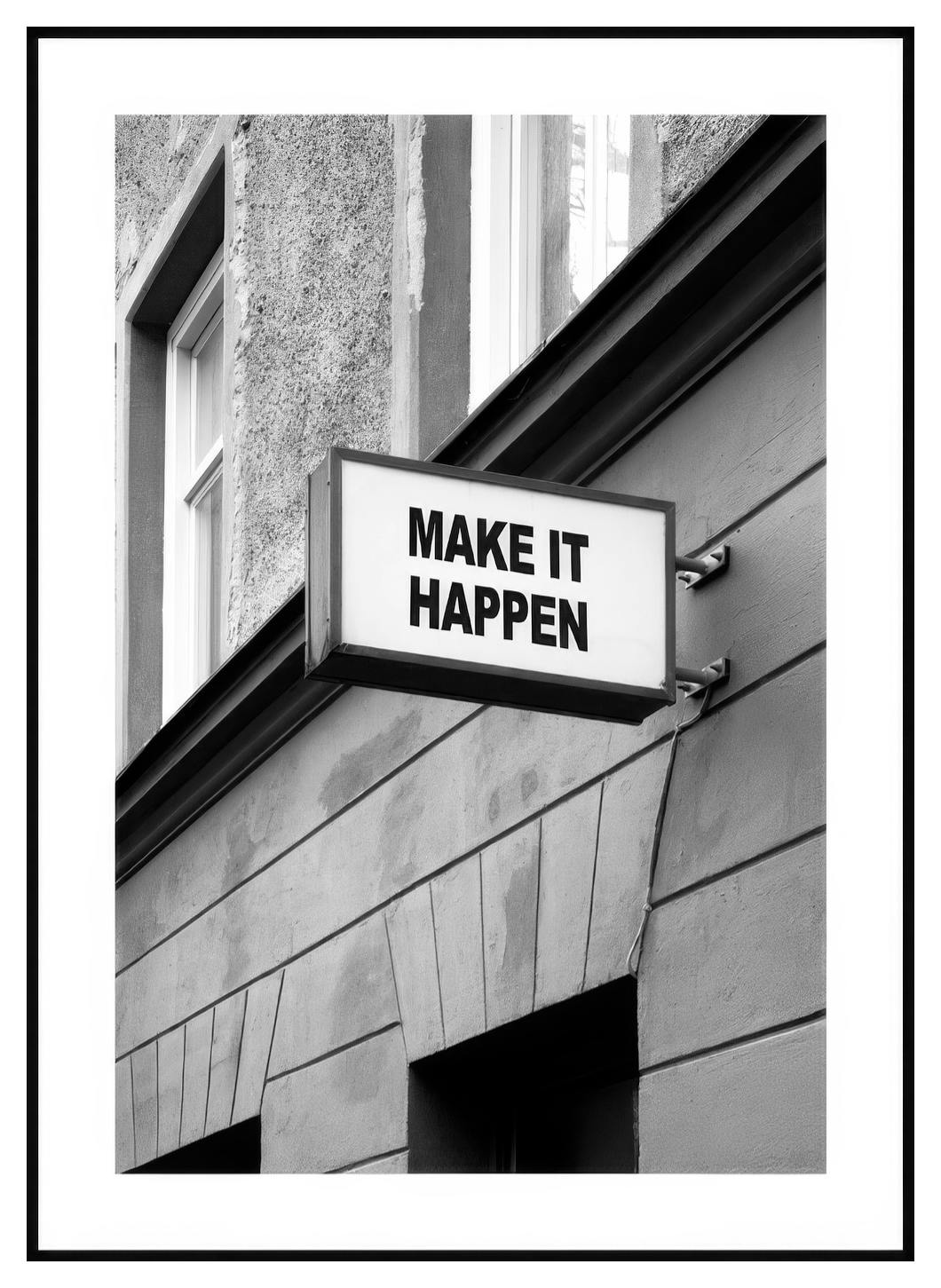 Make it Happen Poster (30x40 cm) - Poster Store