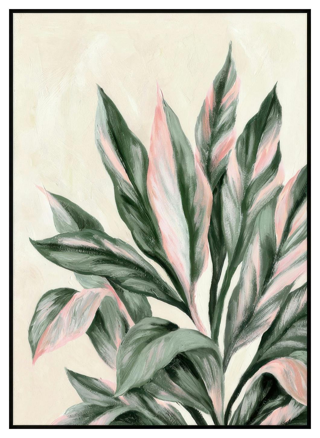Acrylique Plante Poster (21x30 cm) - Poster Store