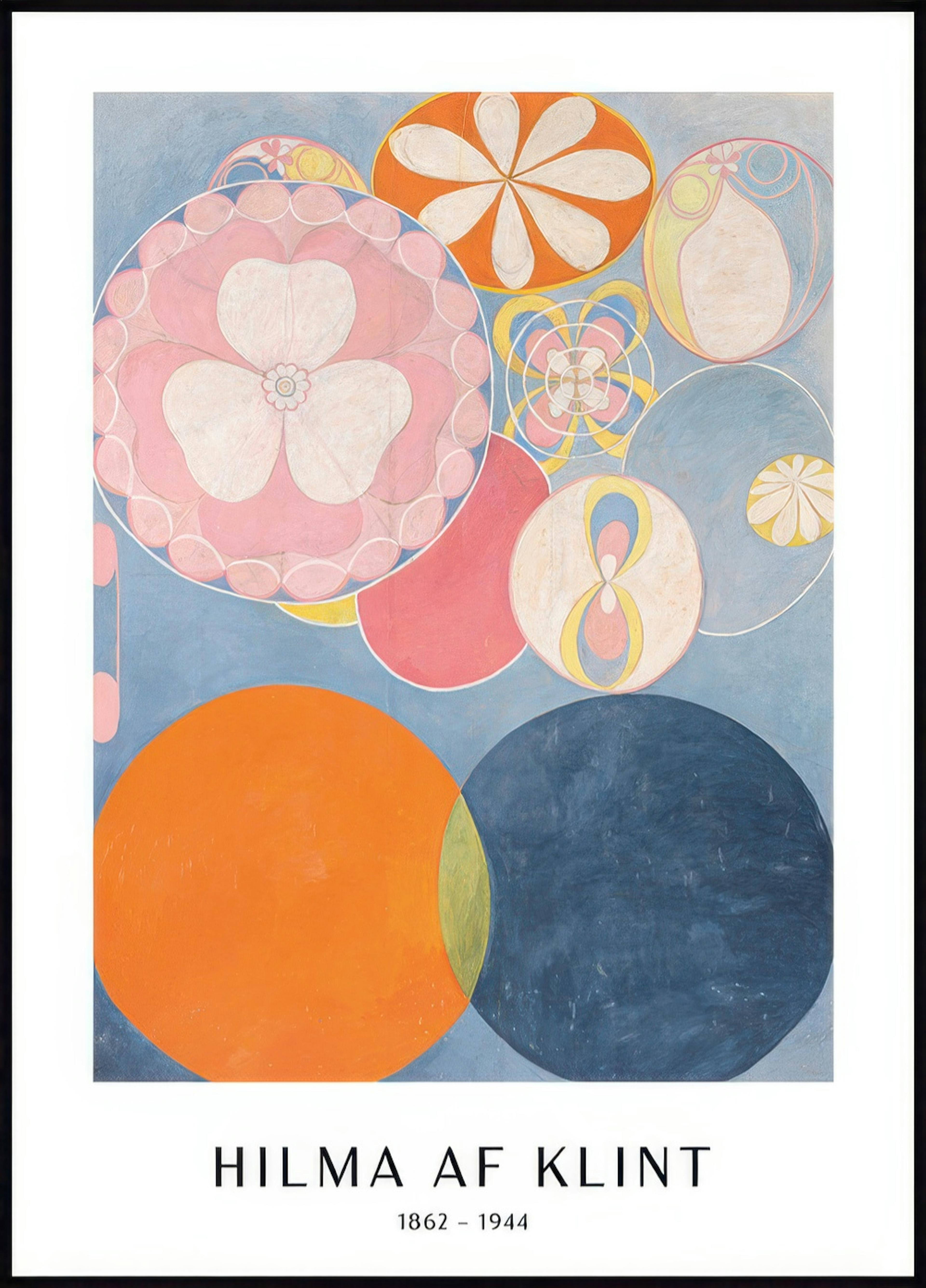 POSTER - THE TEN LARGEST, CHILDHOOD, NO. 2 BY HILMA AF KLINT 0