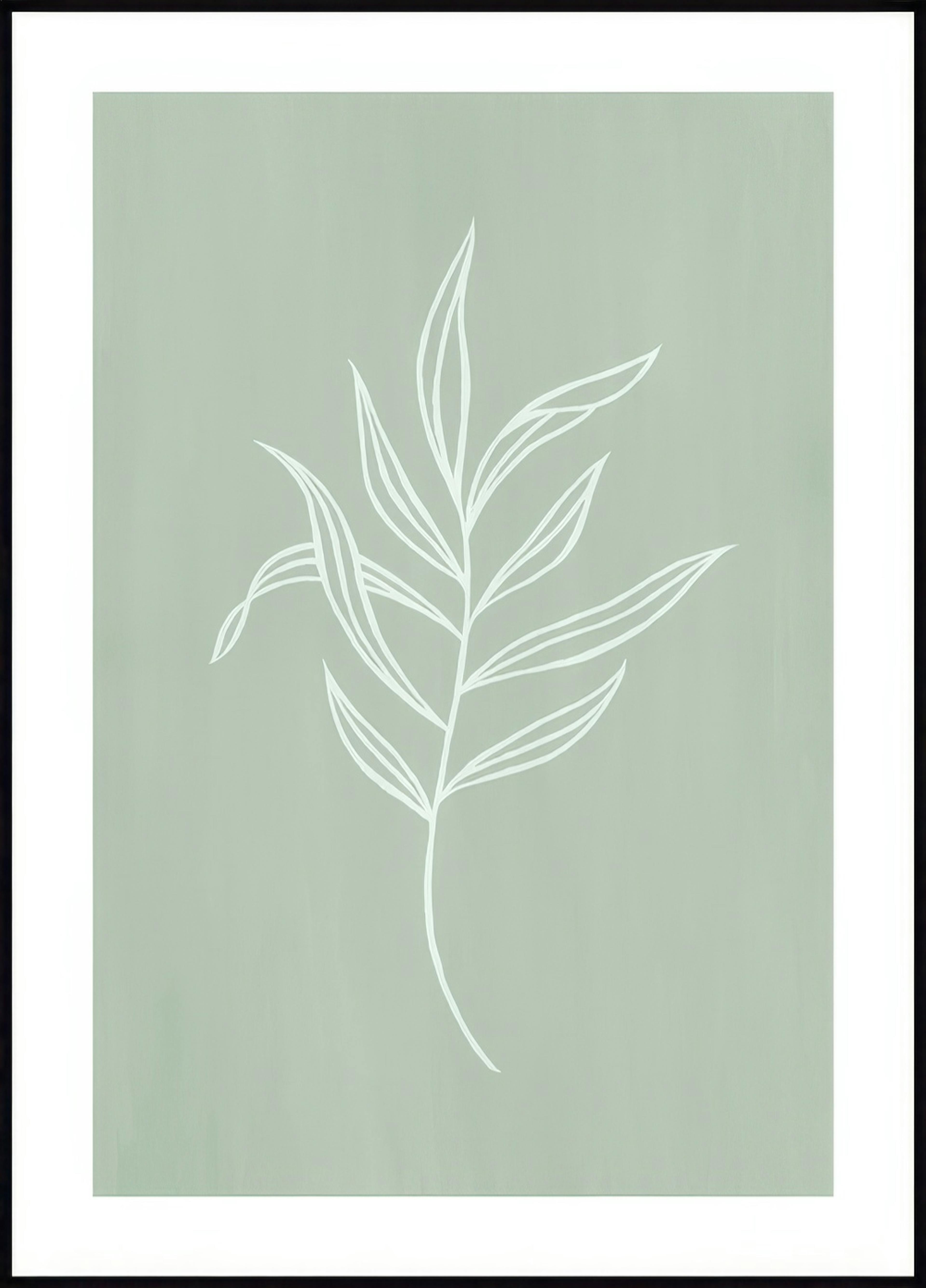 Grønne Blader Poster 0