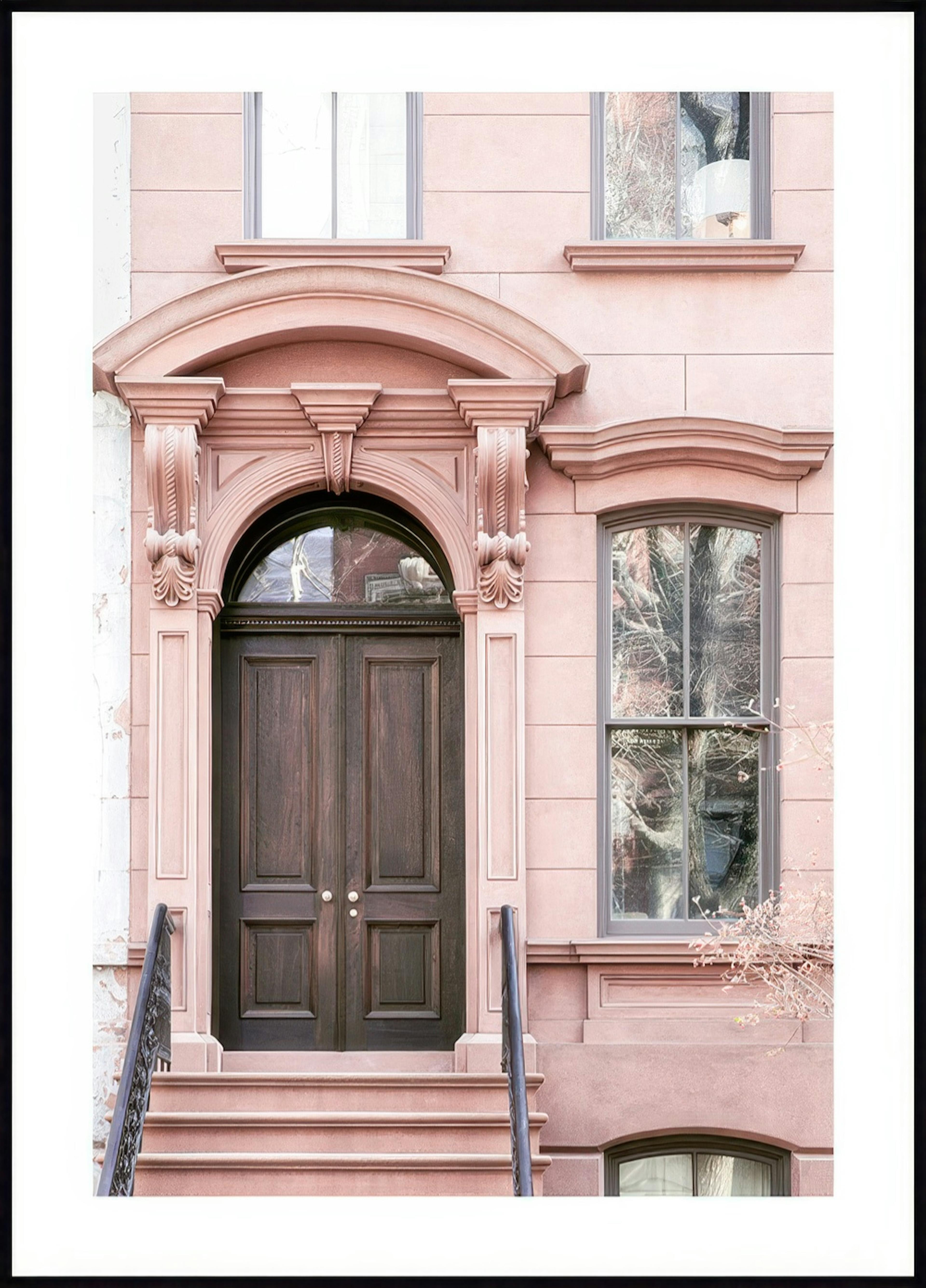 Pink Building Poster 0