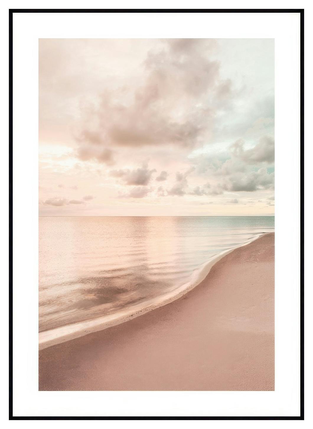 Spokojny Zachód Słońca Plakat (50x70 cm) - Poster Store