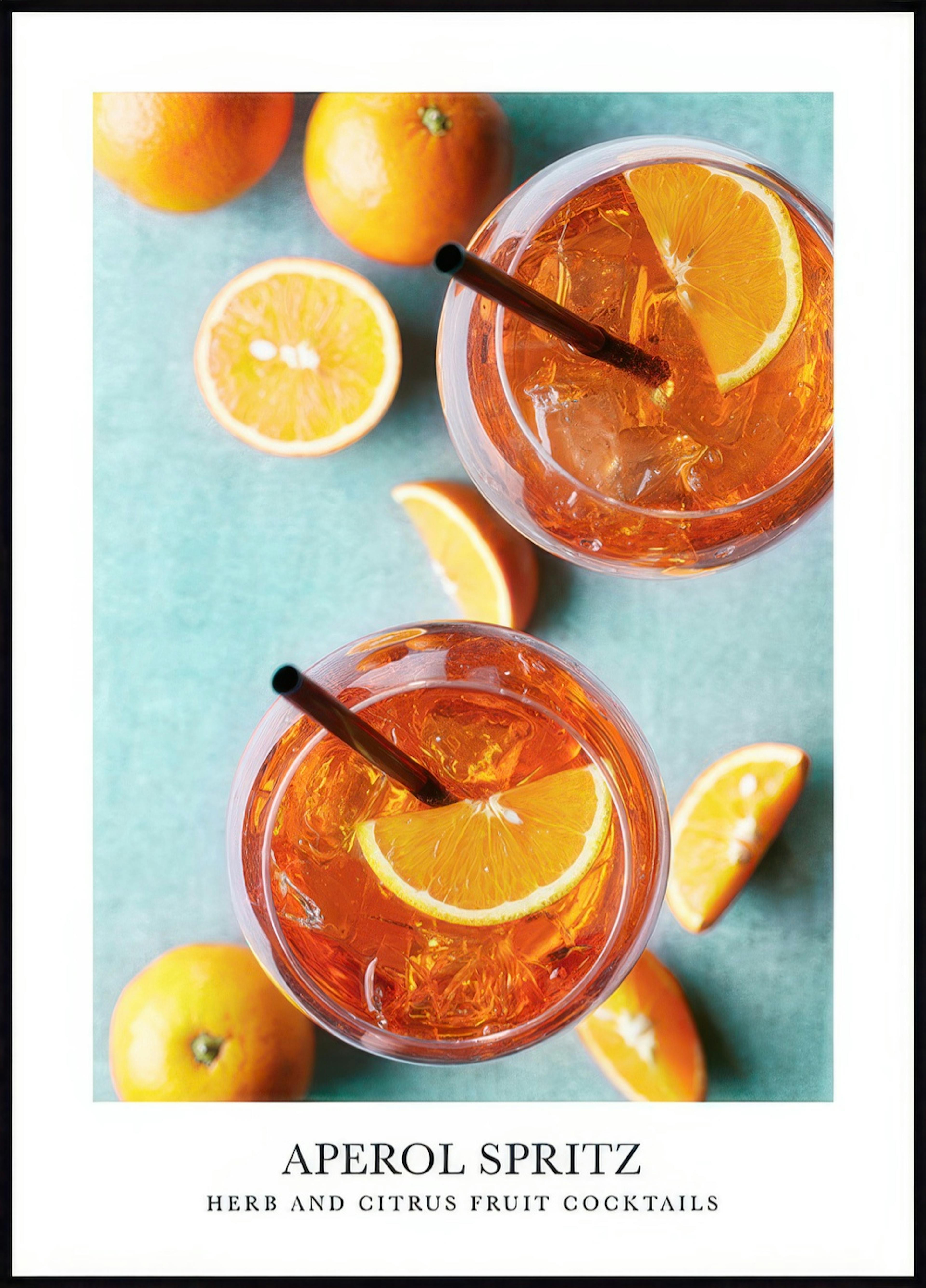 Aperol Spritz Cocktail Juliste 0
