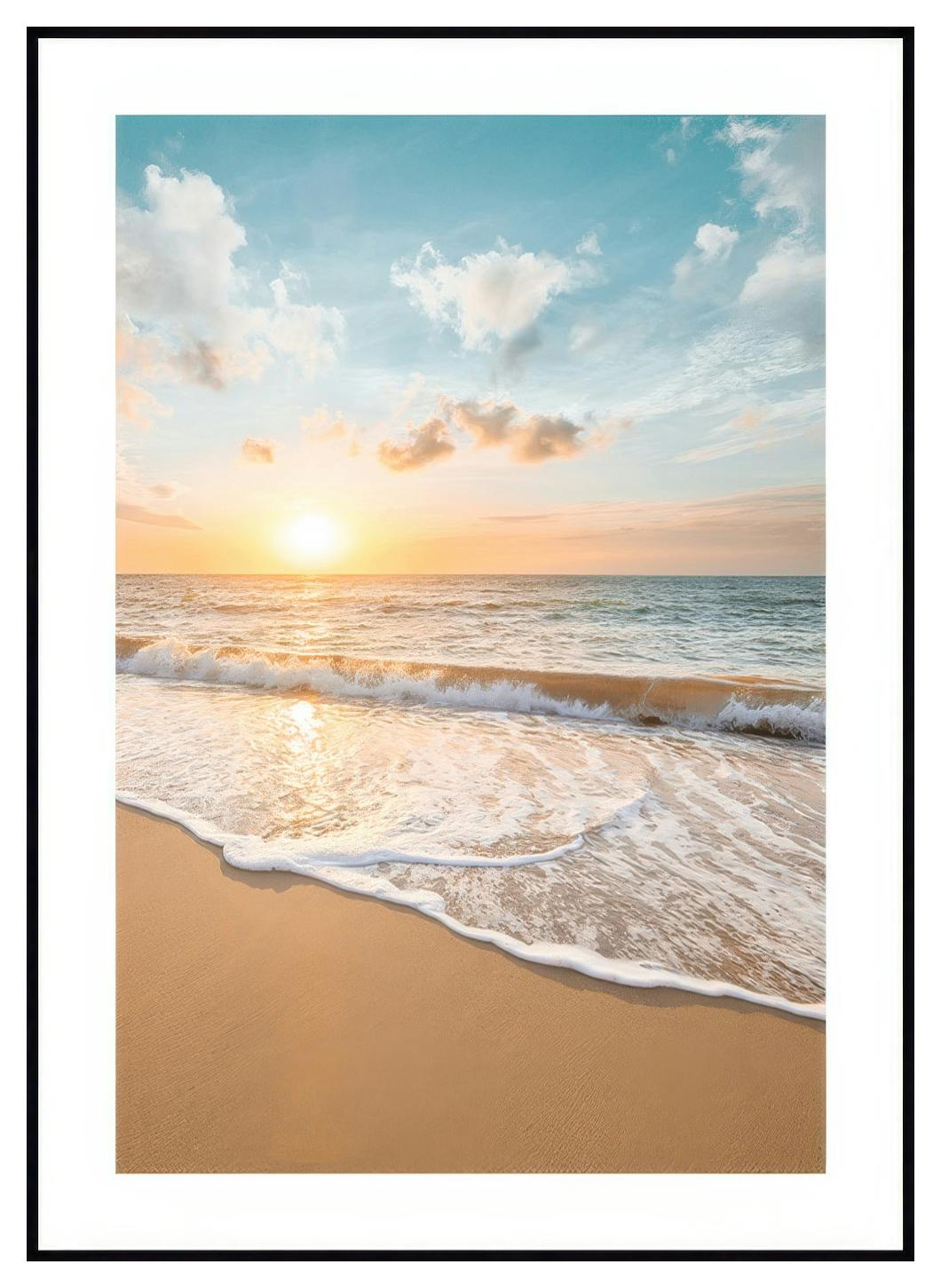 Varm Solnedgång Poster (50x70 cm) - Poster Store